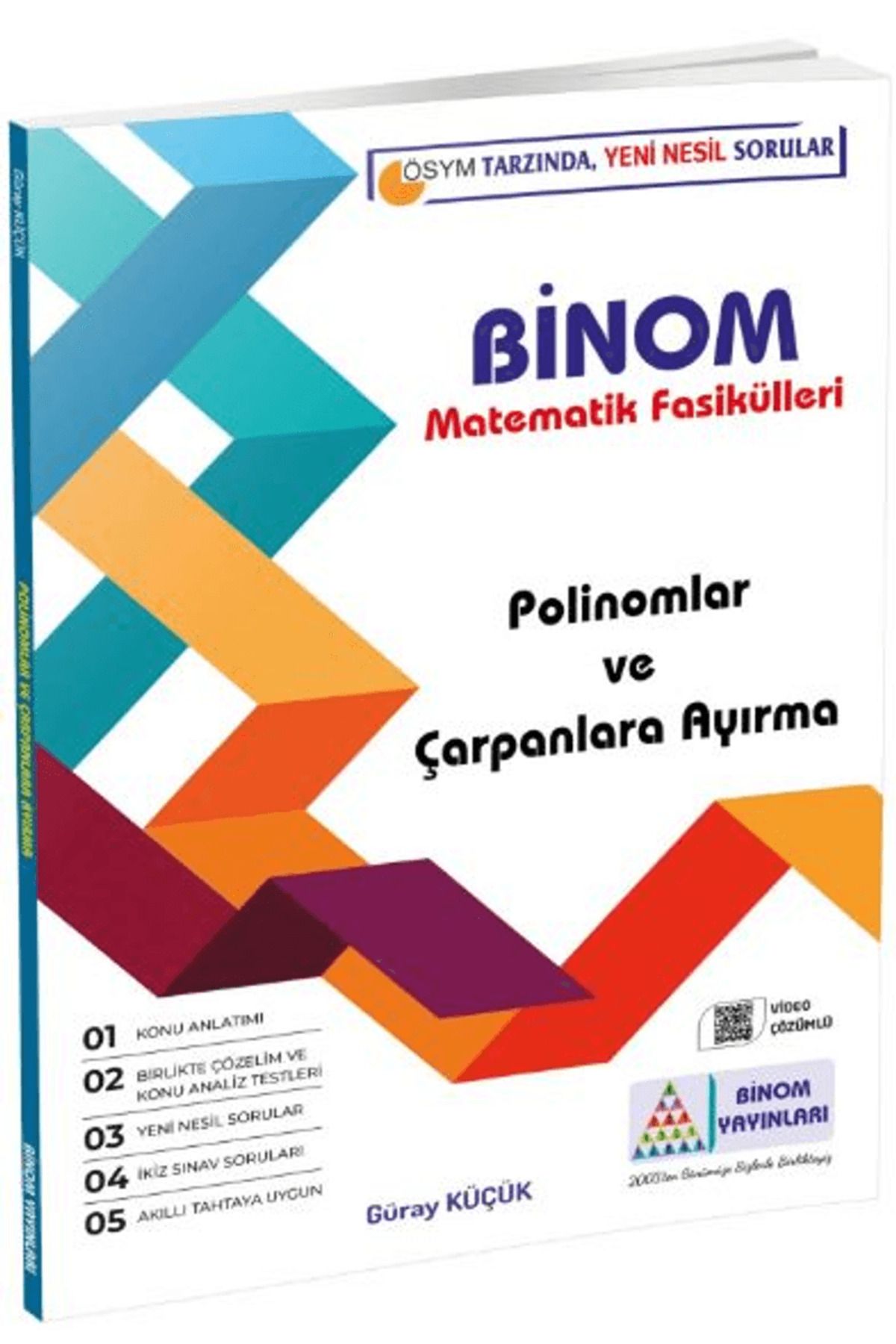 Gür Yayınları Binom Polinomlar ve Çarpanlara Ayırma / Güray Küçük / Gür Yayınları / 9786258247114
