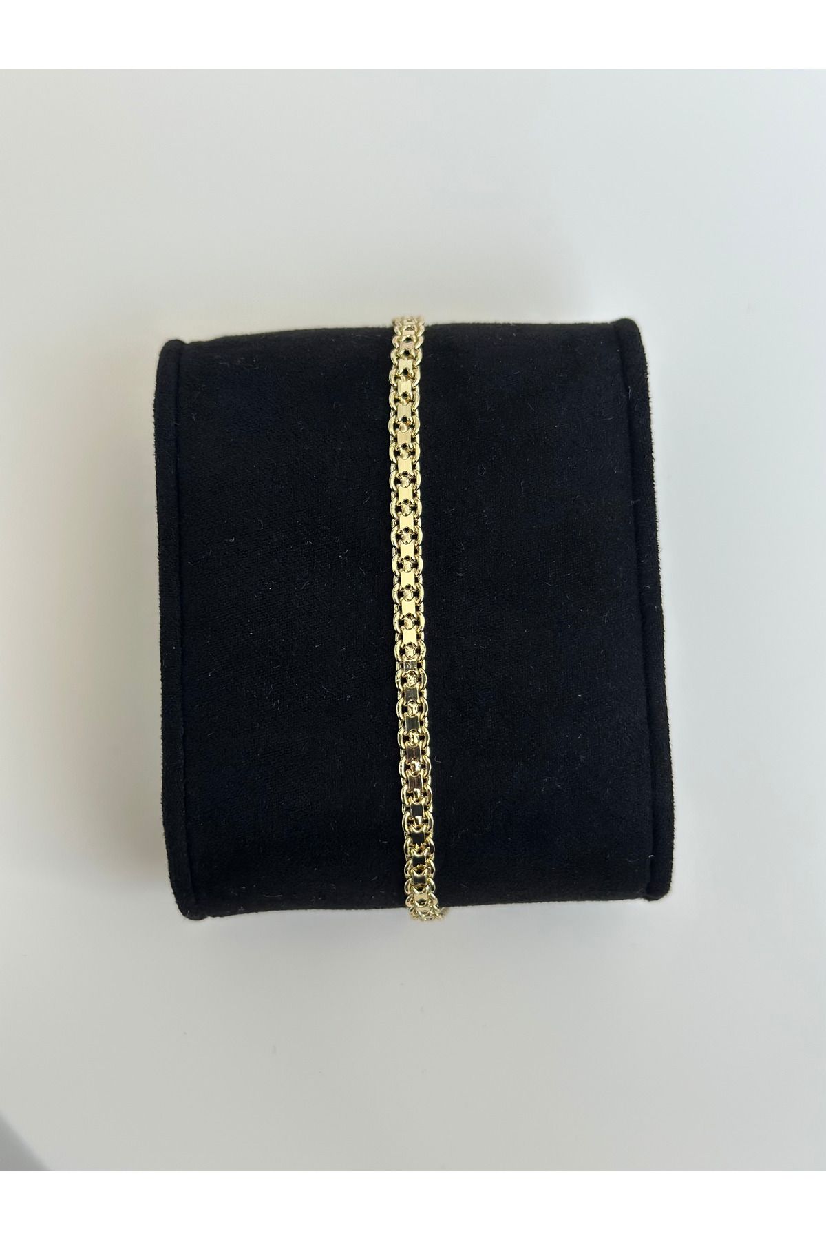 NİSSBEBE XUPİNG JEWELRY VİP Bileklik 14K Renk KARARMAZ Çelik Bileklik (DOĞALTAŞ BİLEKLİK HEDİYE)
