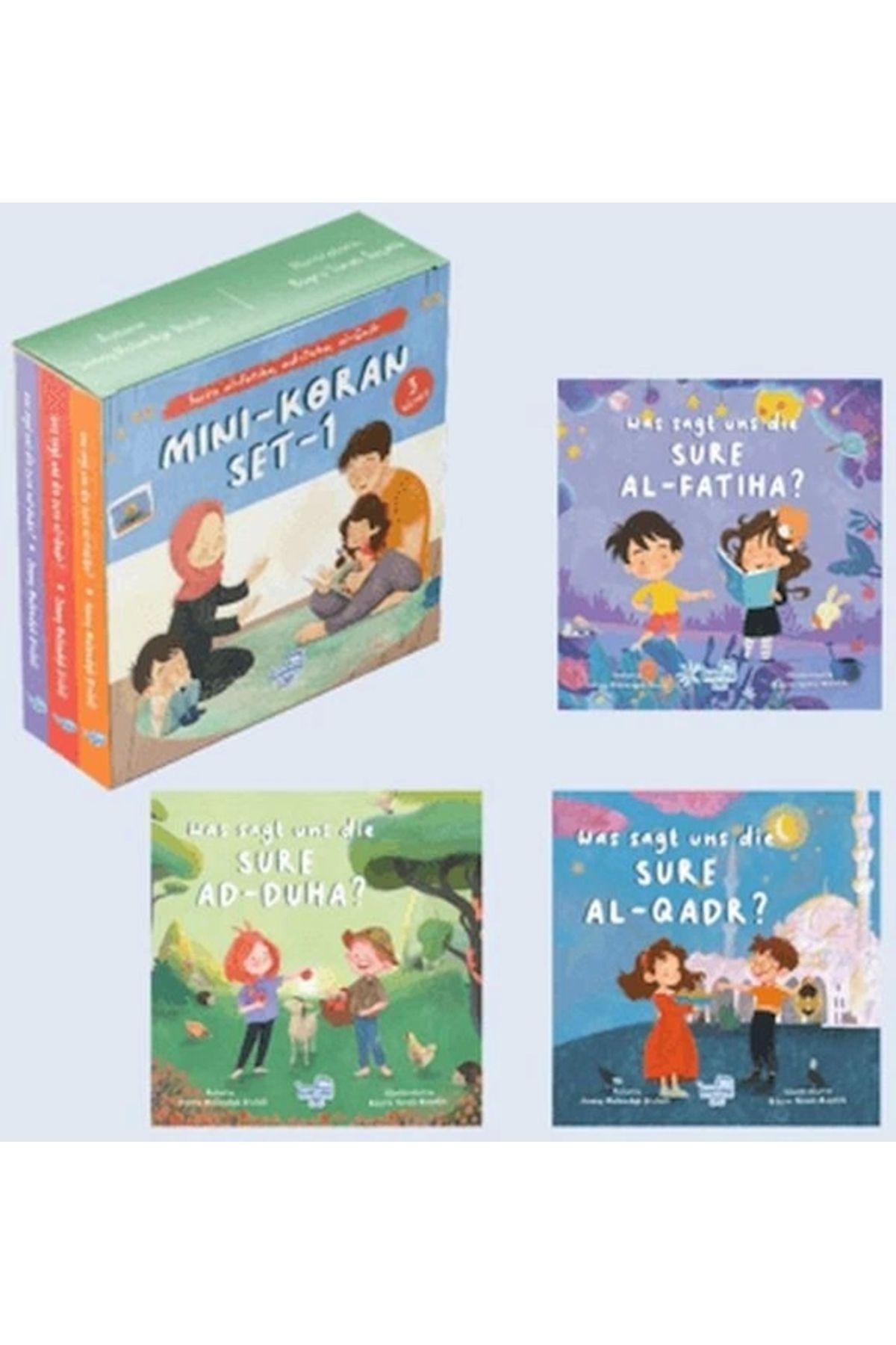 Puset Kitap Mini Koran Set-1 Almanca Mini Meal Seti 1 (3 Kitap)