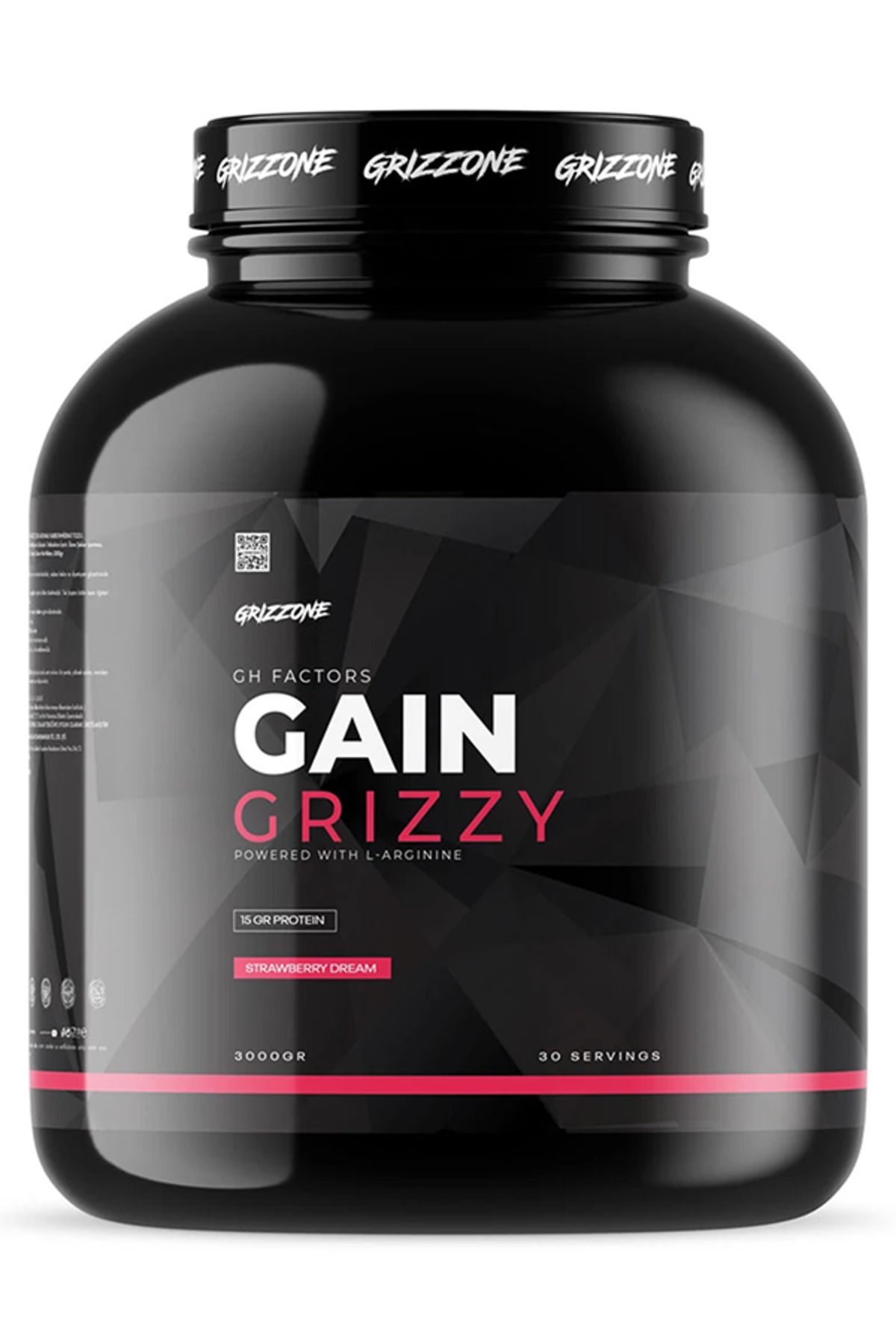 GRIZZONE Gaın 3000 gr 30 Servıs Strawberry Shaker