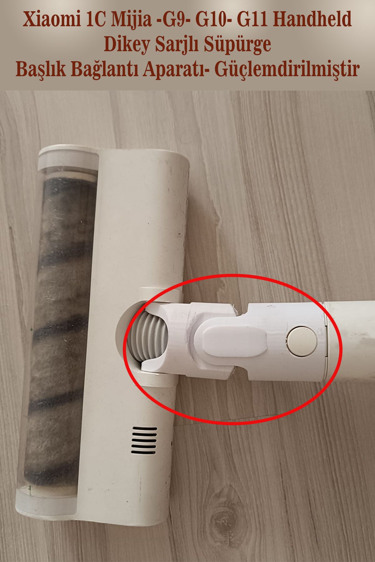 YUBBOX Xiaomi 1C Mijia- G9- G10- G11 Handheld Dikey Süpürge Süpürücü Ana başlık Uyumlu Bağlantı Aparatı