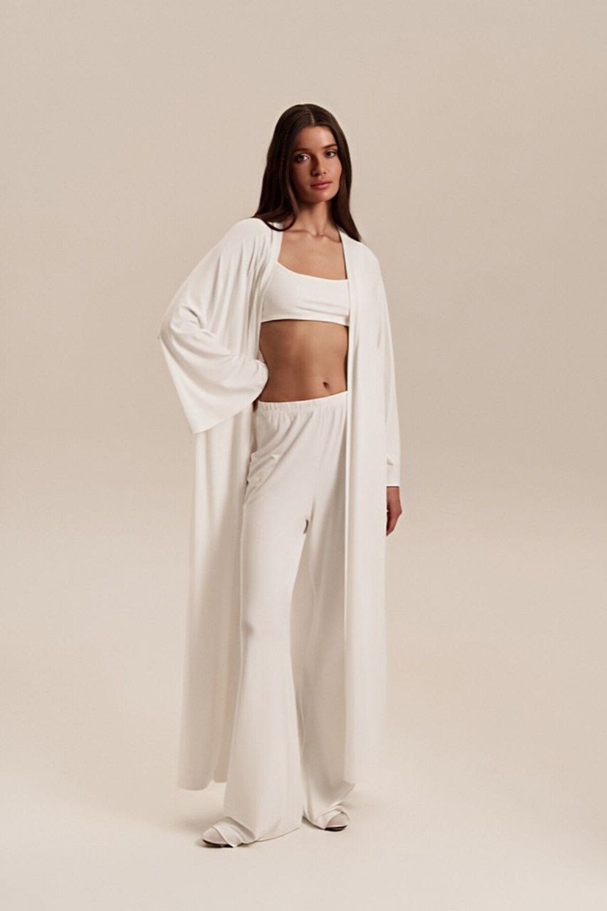 femmes fraiches Femmes Riva Pantolon Kimono 2'li Set