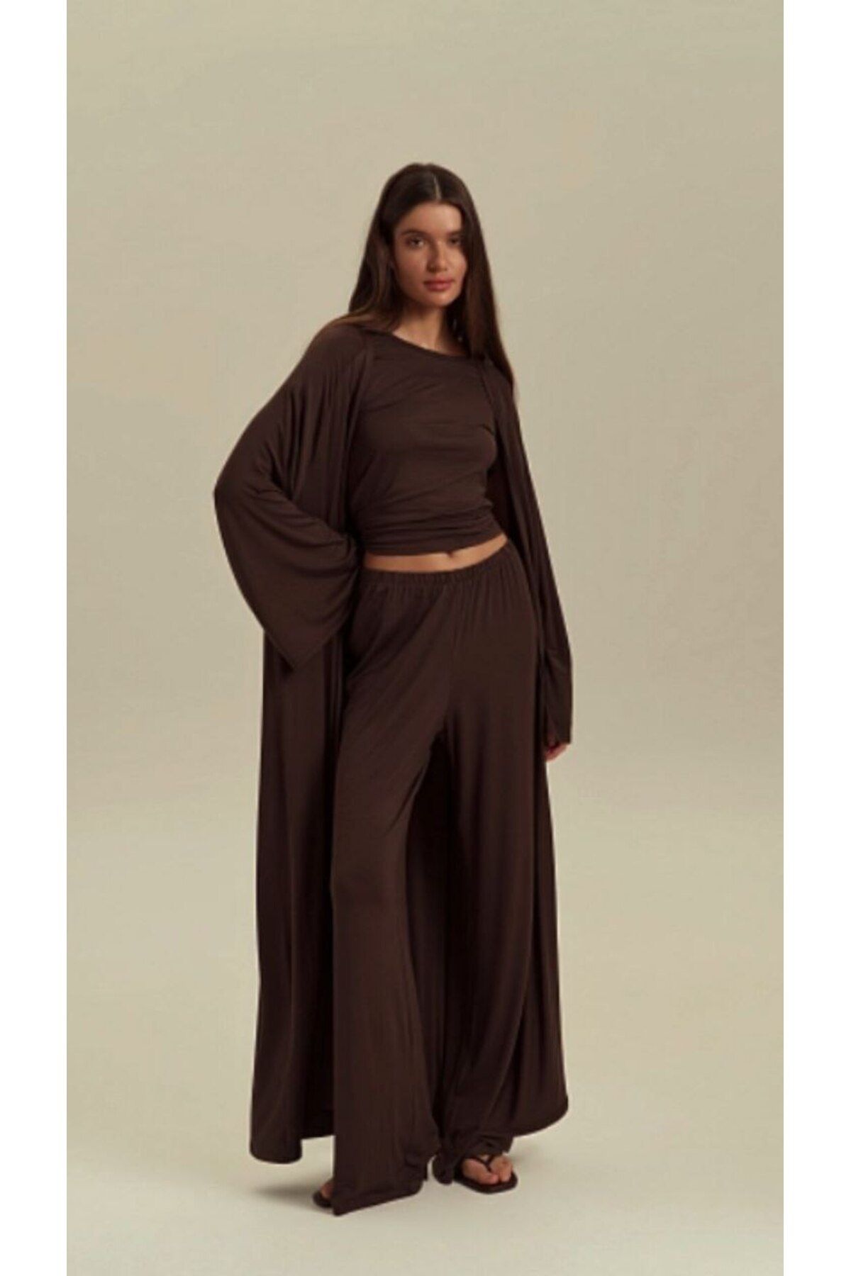 femmes fraiches Femmes Riva Pantolon Kimono 2'li Set