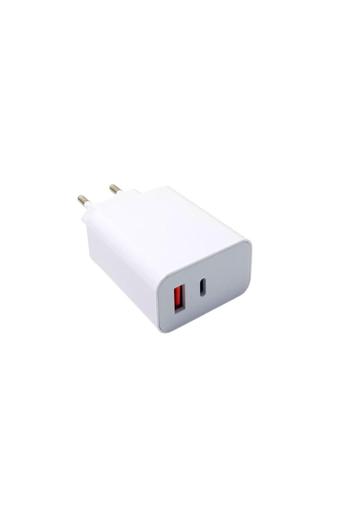 Chargeon ESP-41 25W Hızlı Şarj Adaptörü 3.4A 2Portlu TYPE-C/USB