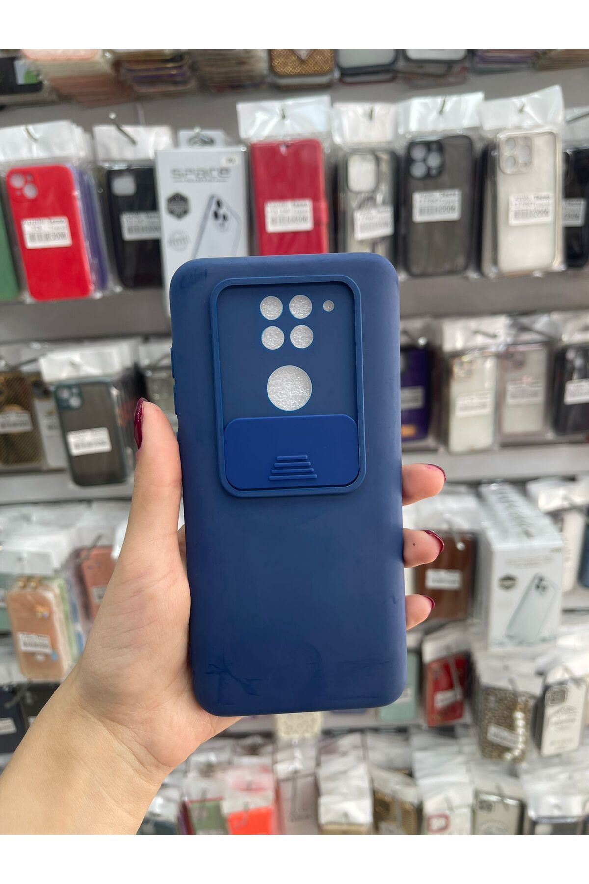 TECNOTREND xiaomi redmi note 9 uyumlu kamera korumalı silikon kılıf