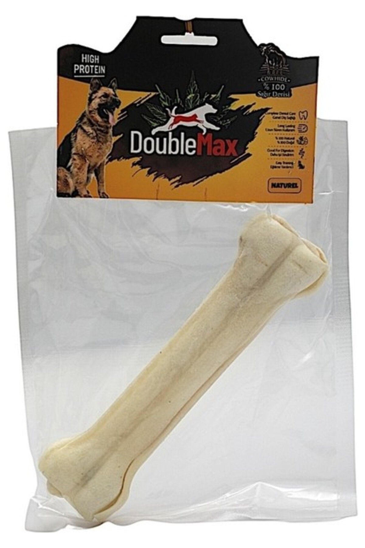Orqinel Double Max Doublemax Preslenmiş Kemik Beyaz 22 cm