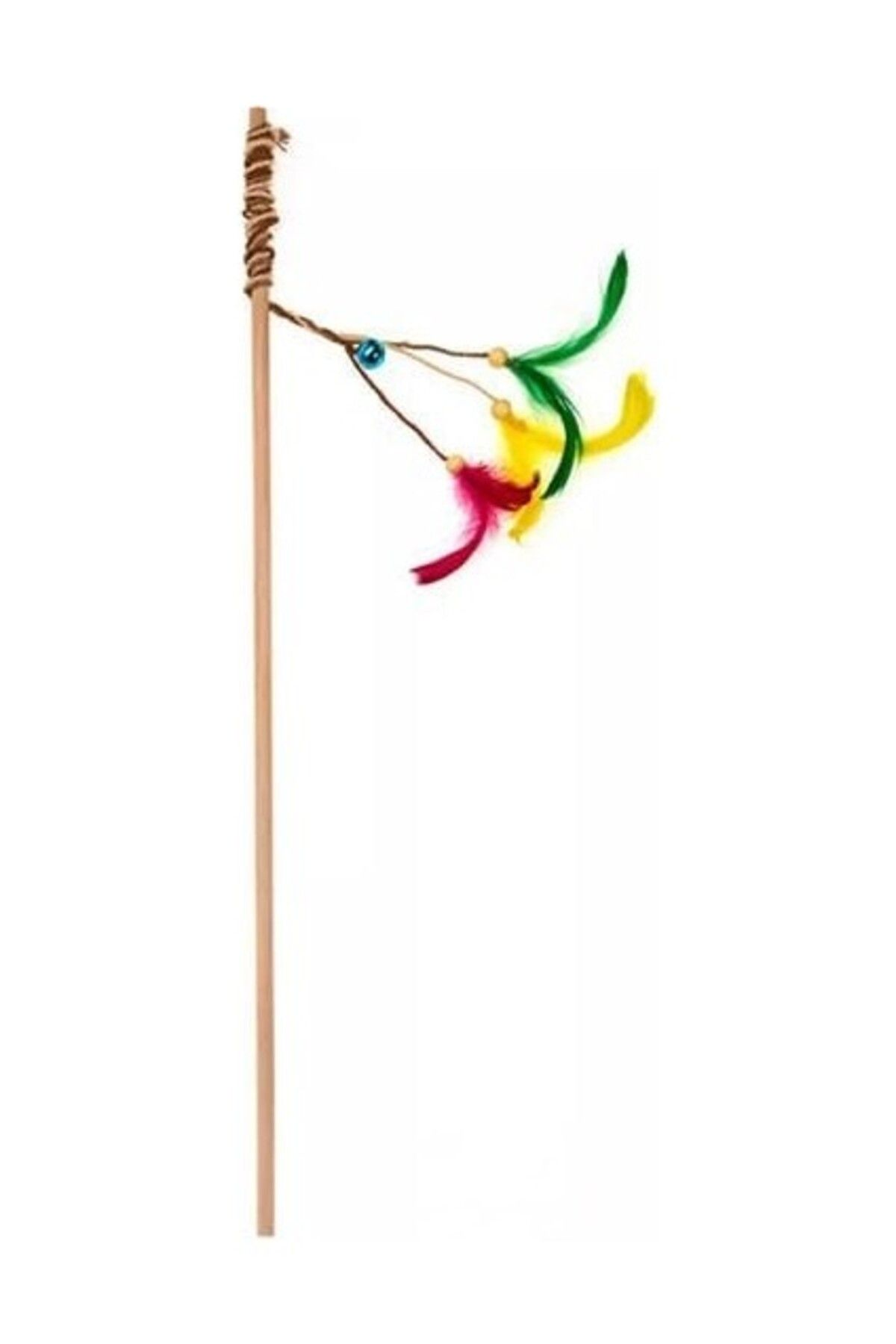Orqinel Aquael Ecomfy Toy Gaia Rod Tüylü Kedi Oltası Oyuncağı 50 cm