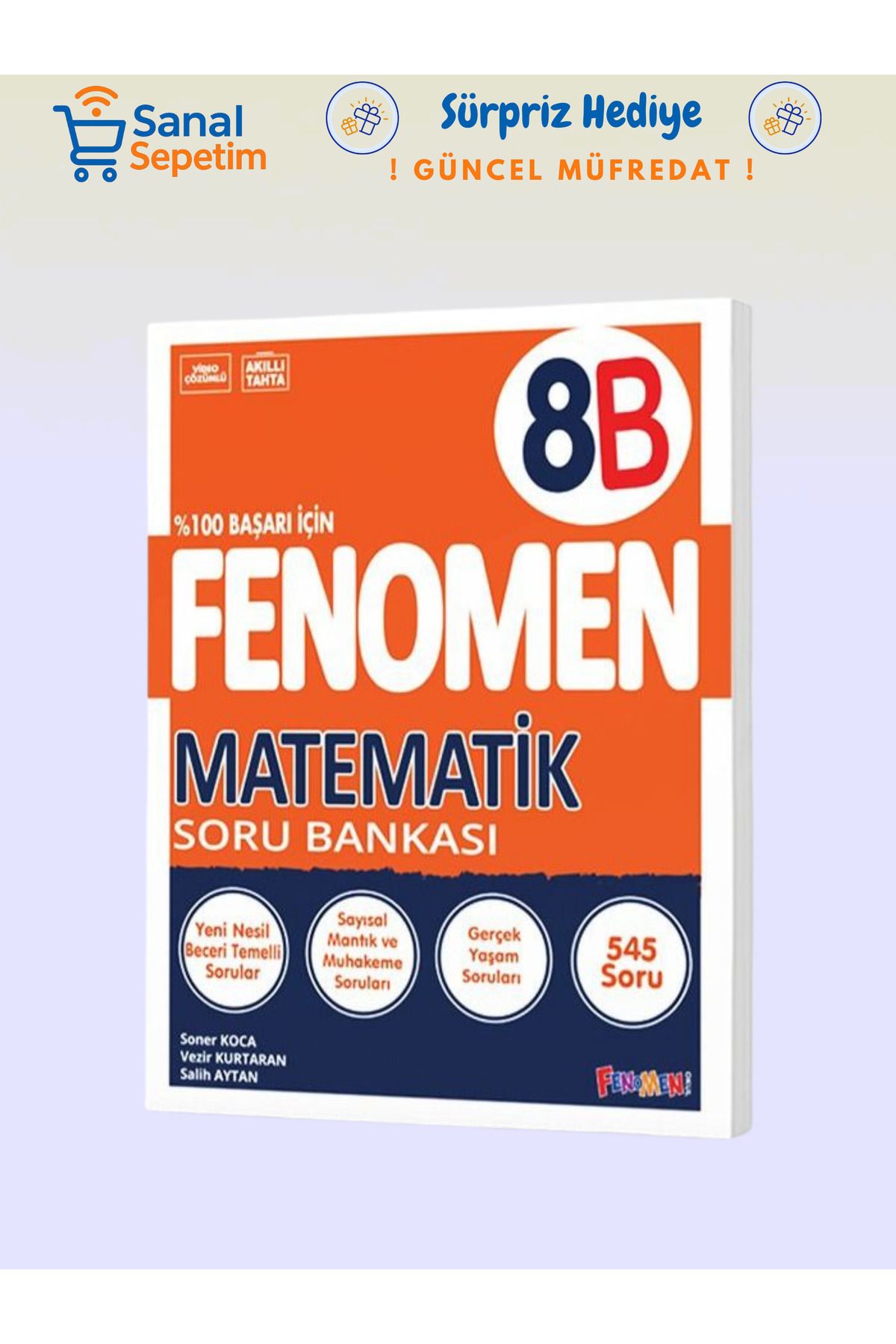 Fenomen Yayıncılık 8. Sınıf Matematik (B) Soru Bankası