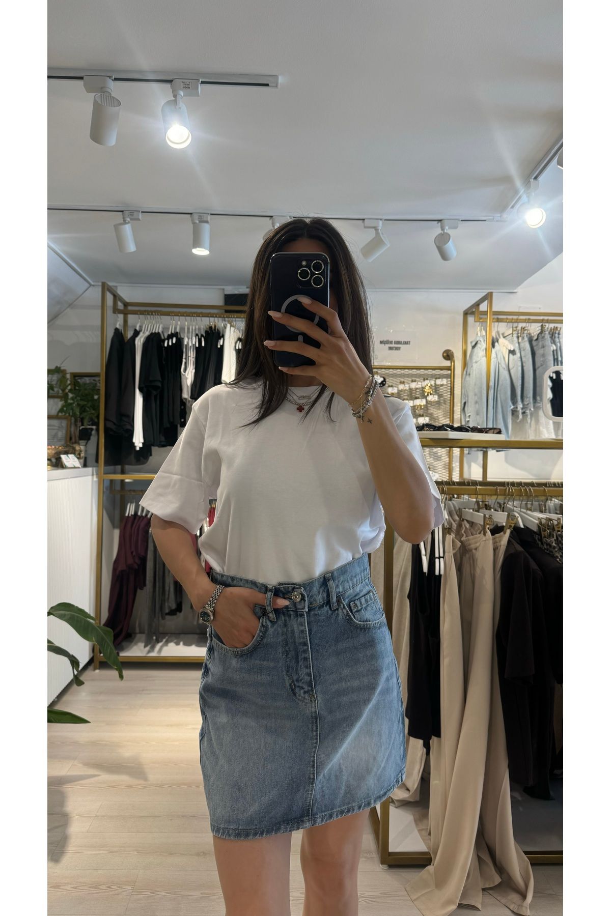 Boutique Mint Beyaz T-Shirt