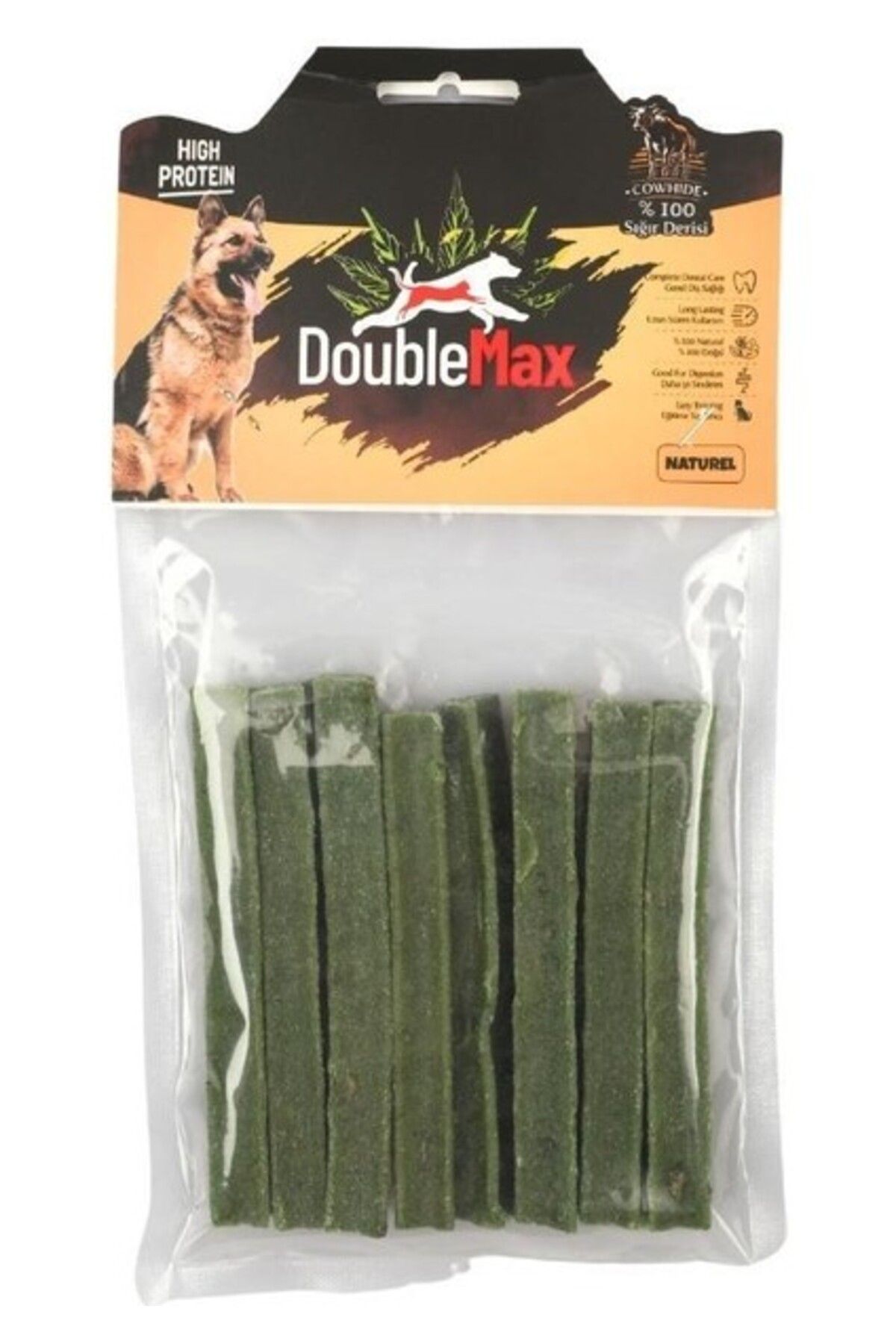 Orqinel Double Max Doublemax Dental Spirulinalı Köpek Ödülü 8'li