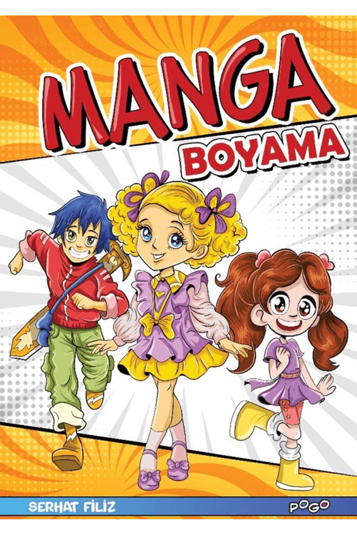 Pogo Çocuk Manga Boyama / Serhat Filiz / Pogo Çocuk / 9786256298347