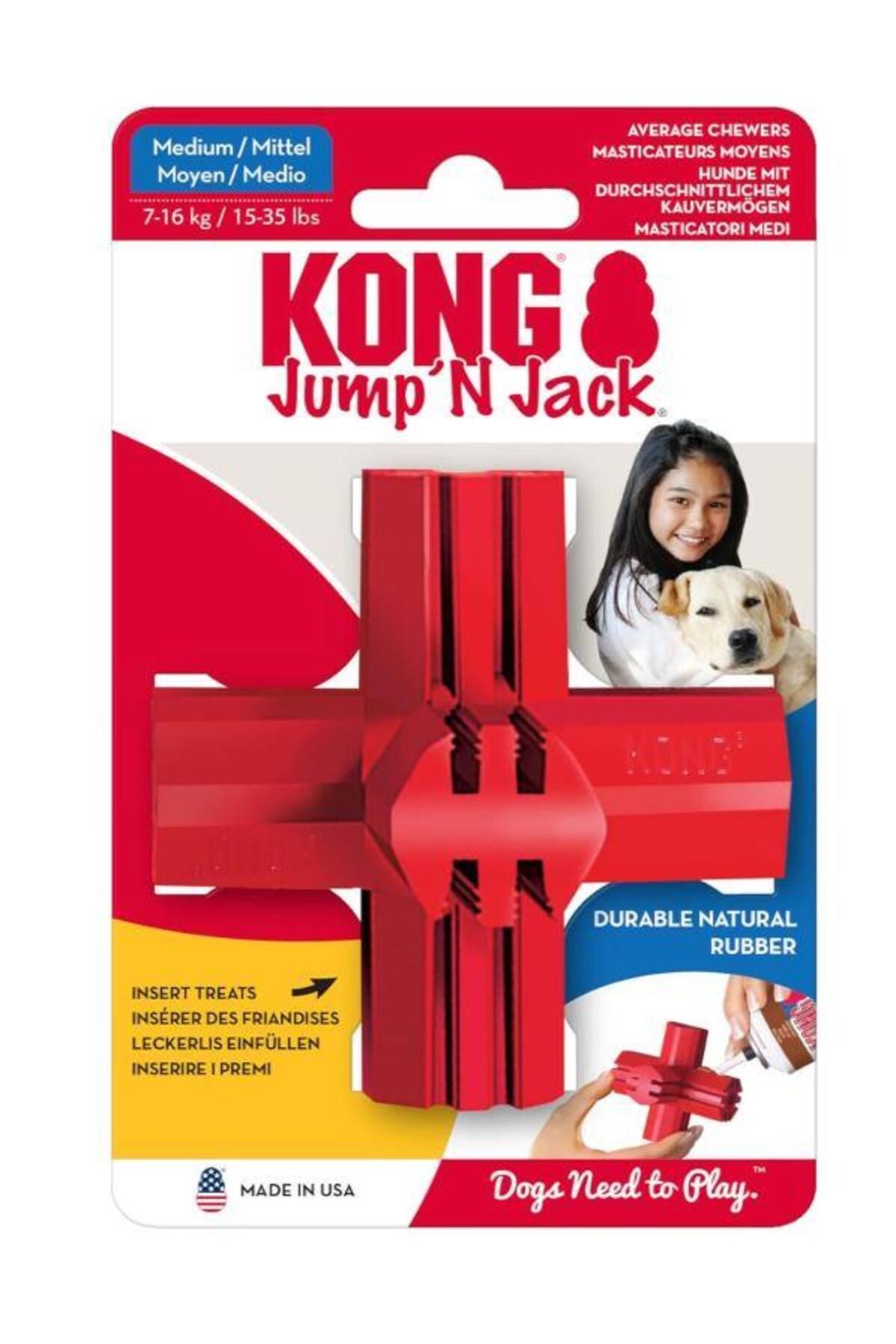 Kong Köpek Diş Bakım Oyuncağı 9cm (Kırmızı) [M]