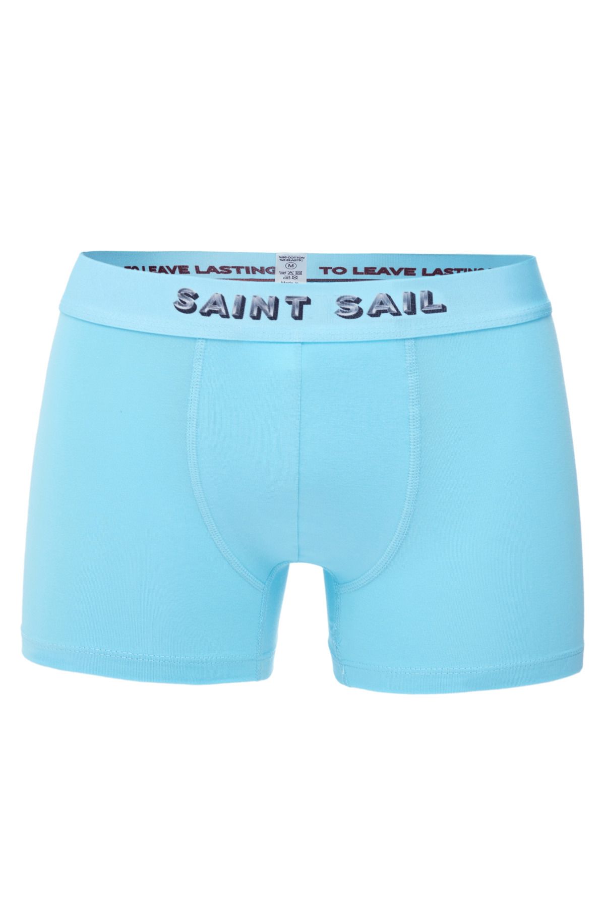 Saint Sail Pamuklu Likralı Esnek Kumaşlı Baskılı Renkli Klasik Desenli Erkek Boxer
