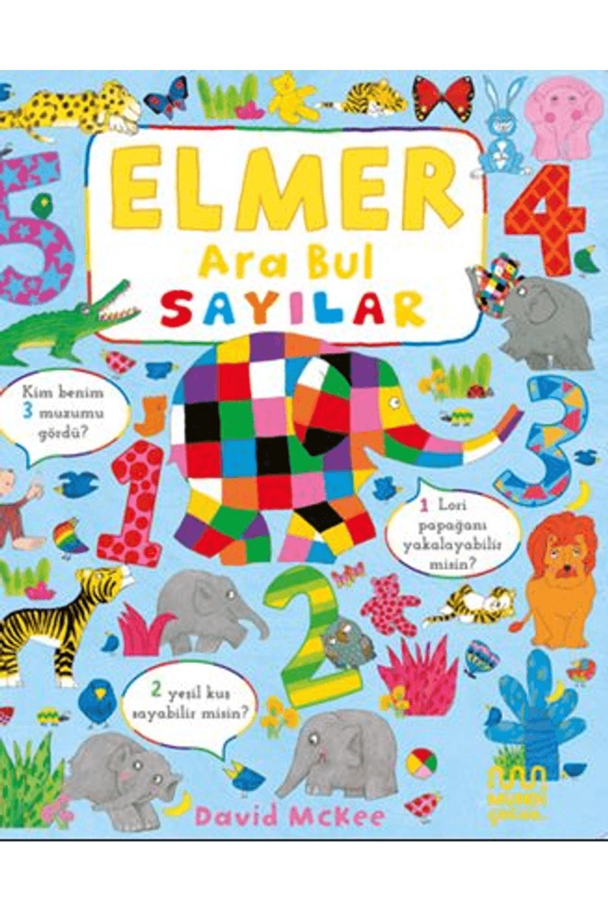 MUNDİ Elmer Ara Bul Sayılar / David McKee / Mundi Çocuk / 9786256324398