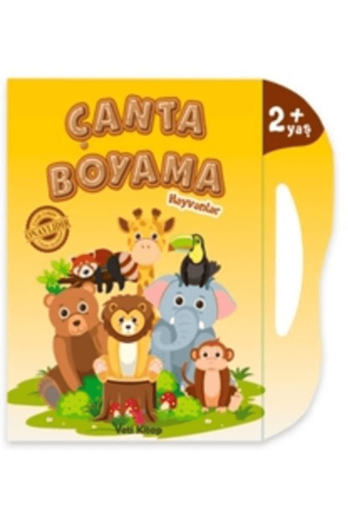 yeti kitap Çanta Boyama : Hayvanlar / Feyyaz Ulaş / Yeti Kitap / 9786256801356