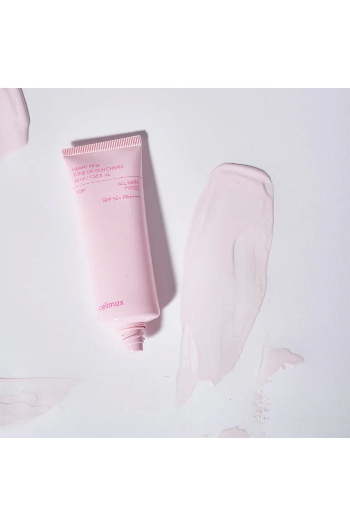 کرم ضد آفتاب صورت رنگ صورتی قلب تا SPF PA تنش وییونین Celimax