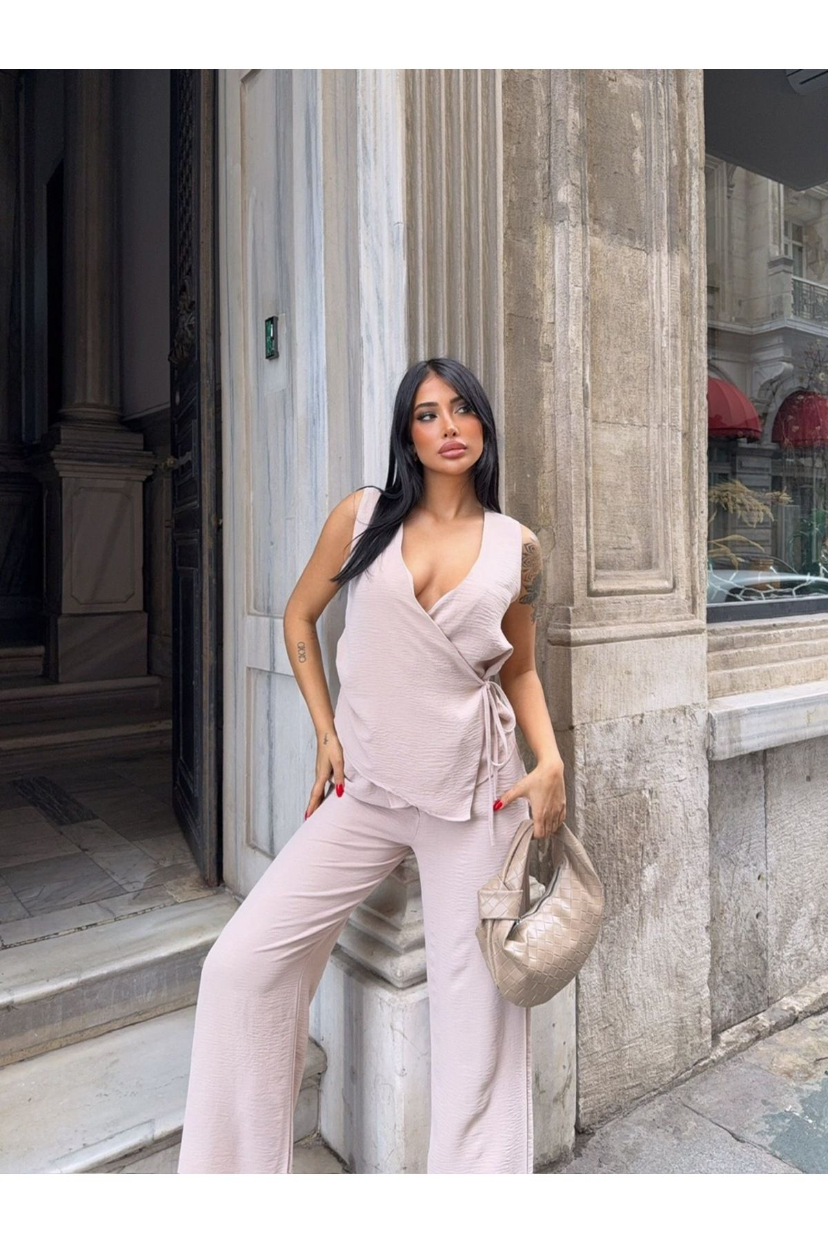 Ekim Store Yandan İp Bağcıklı Takım