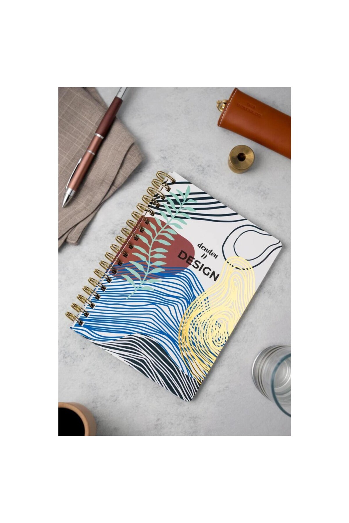 denden-Caiet cu rigle Redactar alb 17x24 2