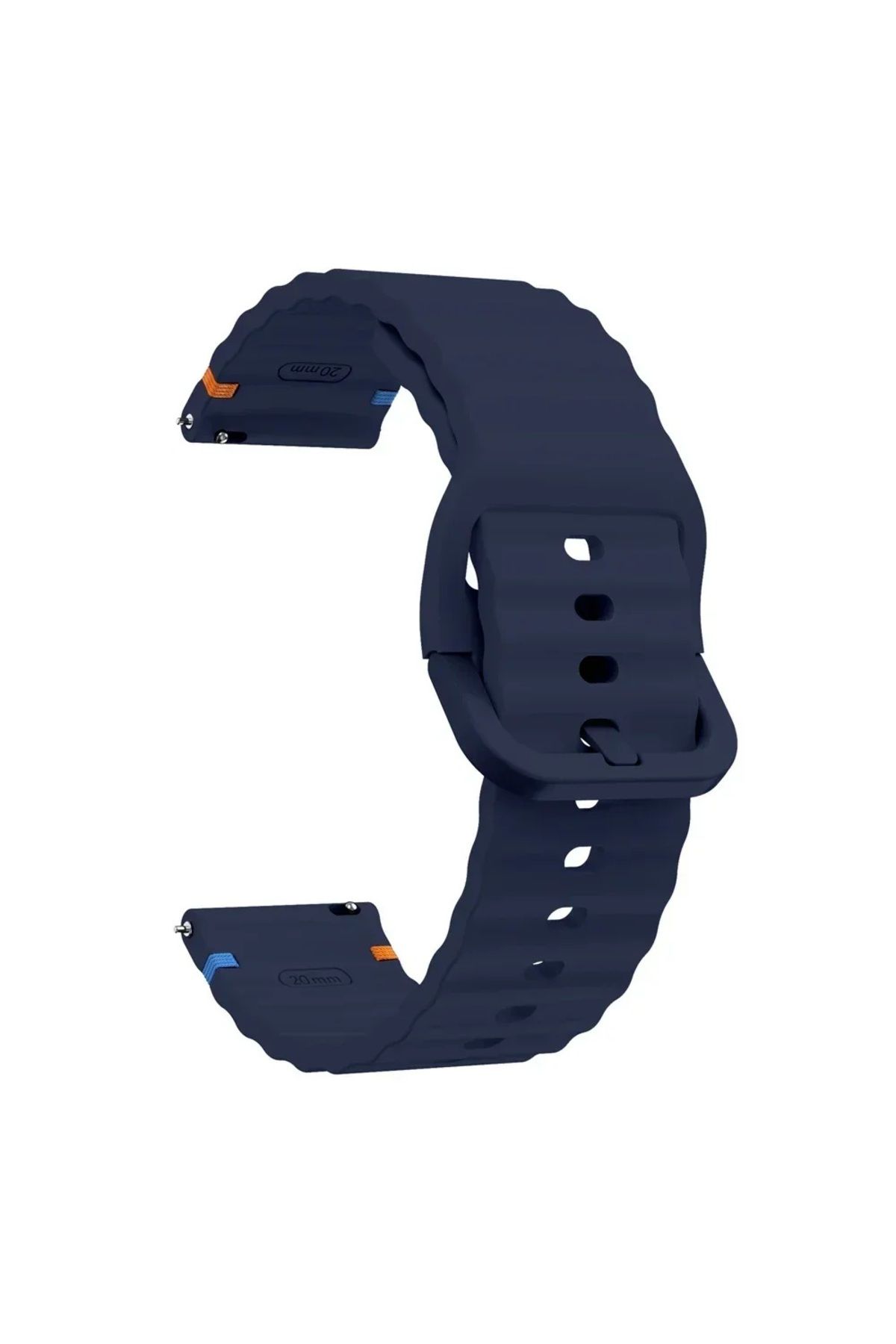 Dmay Samsung Galaxy Watch 2 (40MM-44MM) Uyumlu Tokalı Silikon Kordon 20MM