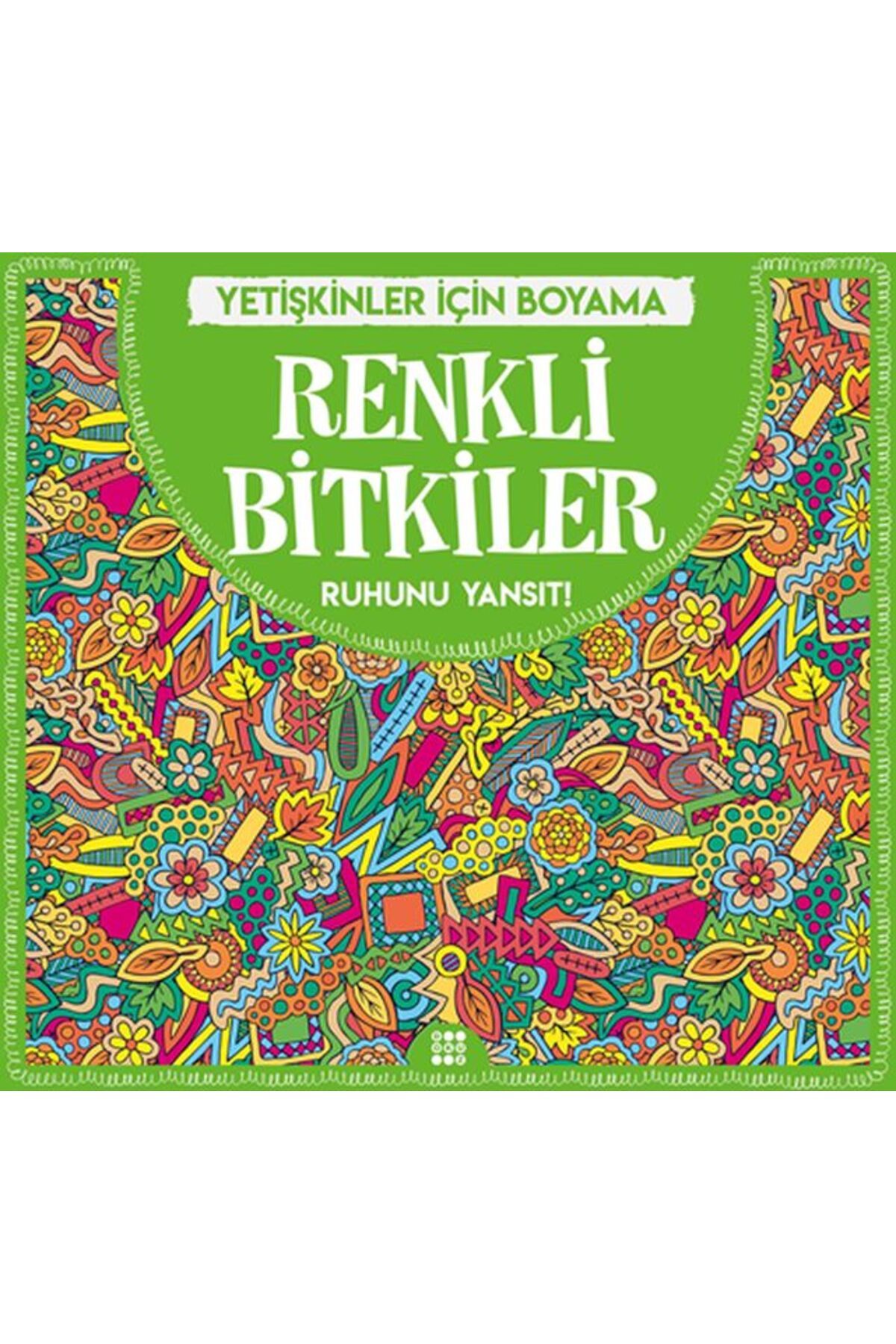 Karatay Yayınları Renkli Bitkiler Yetişkinler İçin Boyama