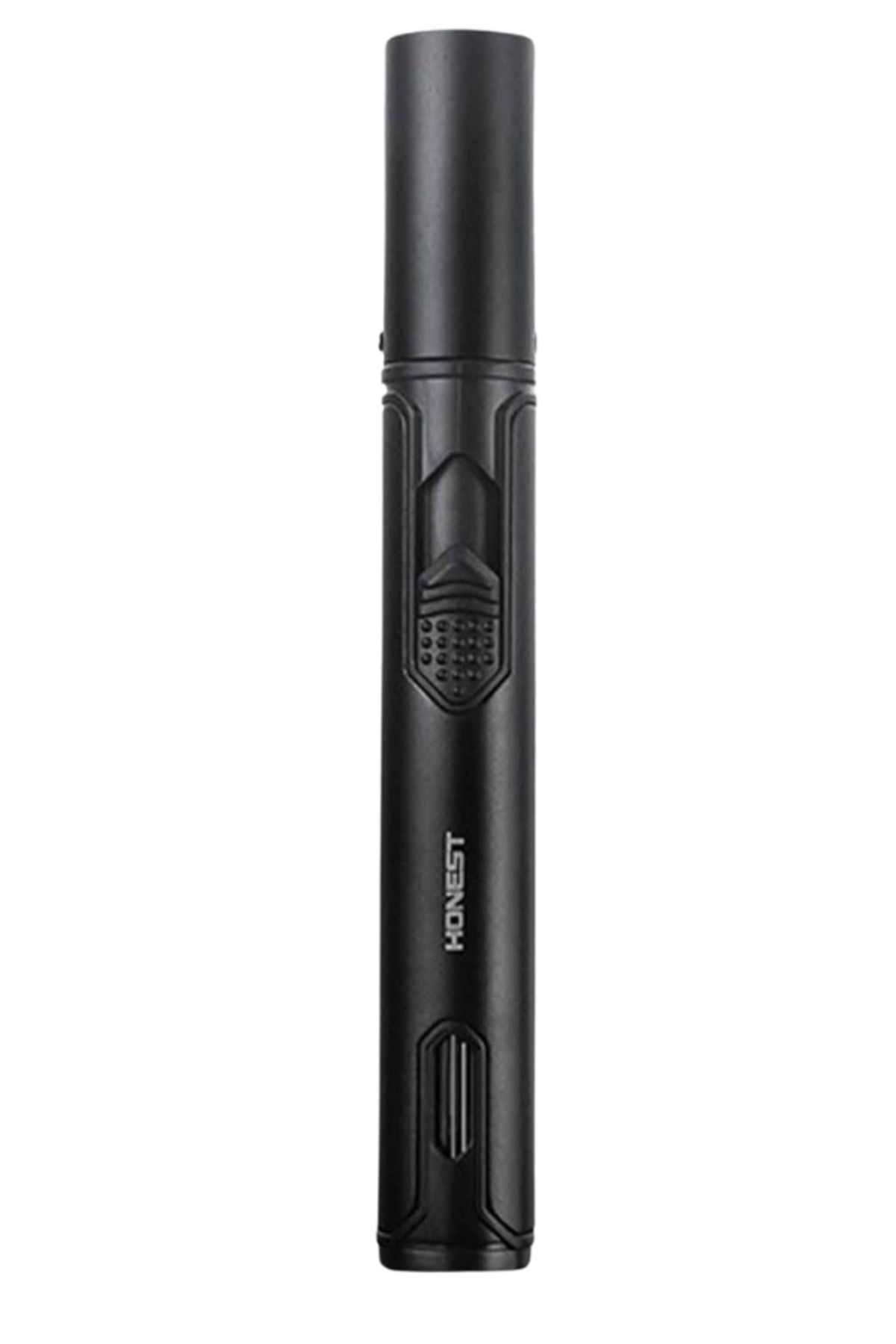 Honest Tek Torch Pürmüz Siyah Masa Tipi Puro Çakmağı