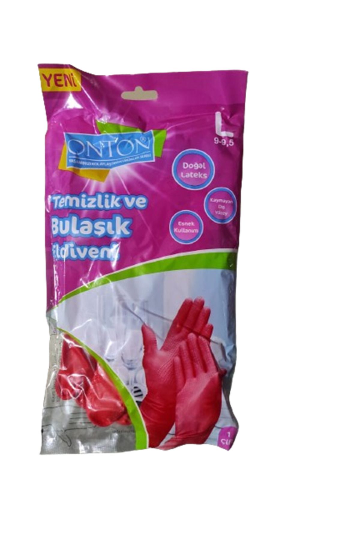 Onton Temizlik Ve Bulaşık Eldiveni L 9-9.5