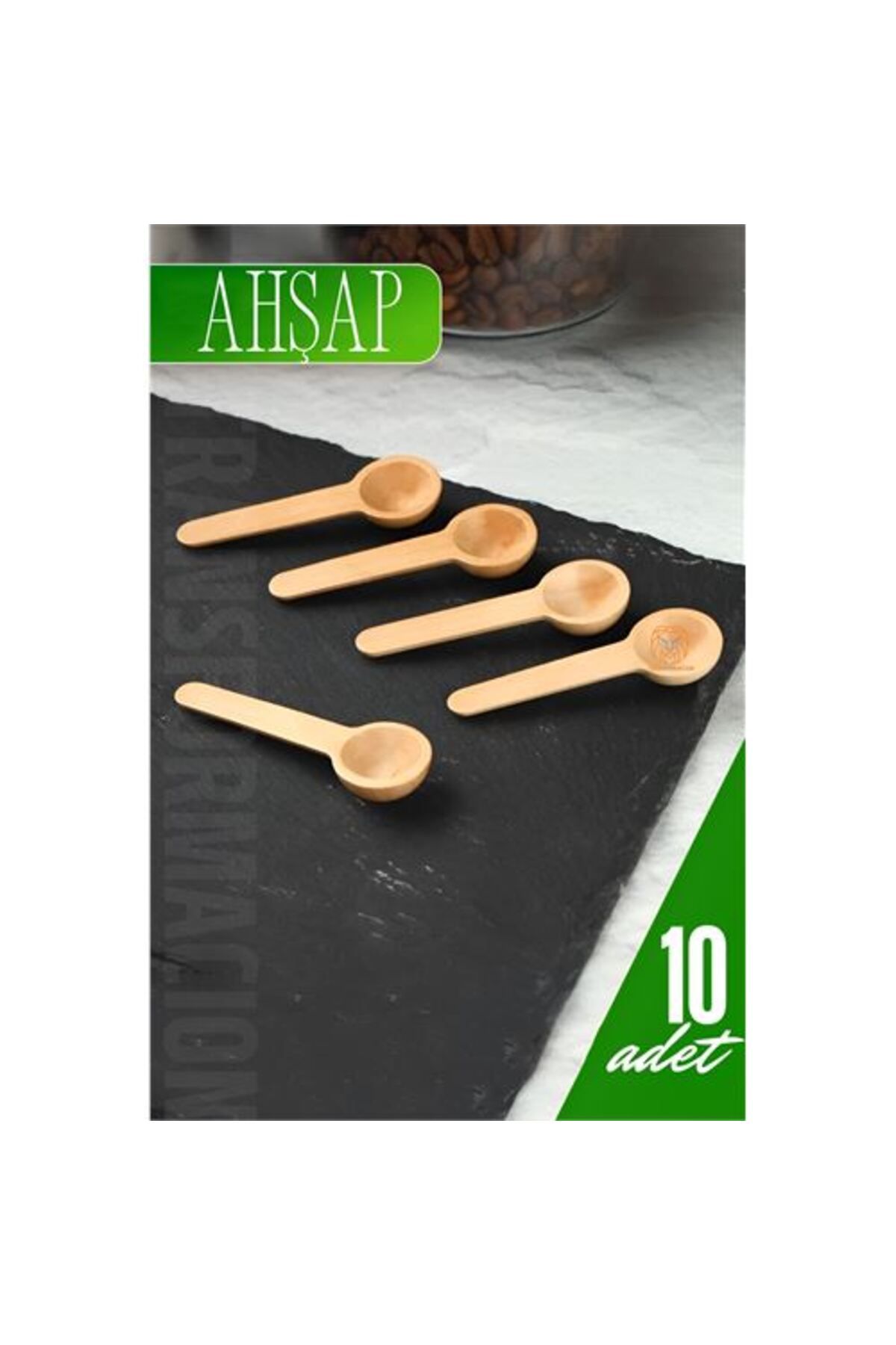 Findit Ahşap Baharat Kaşığı Mini 10 Adet