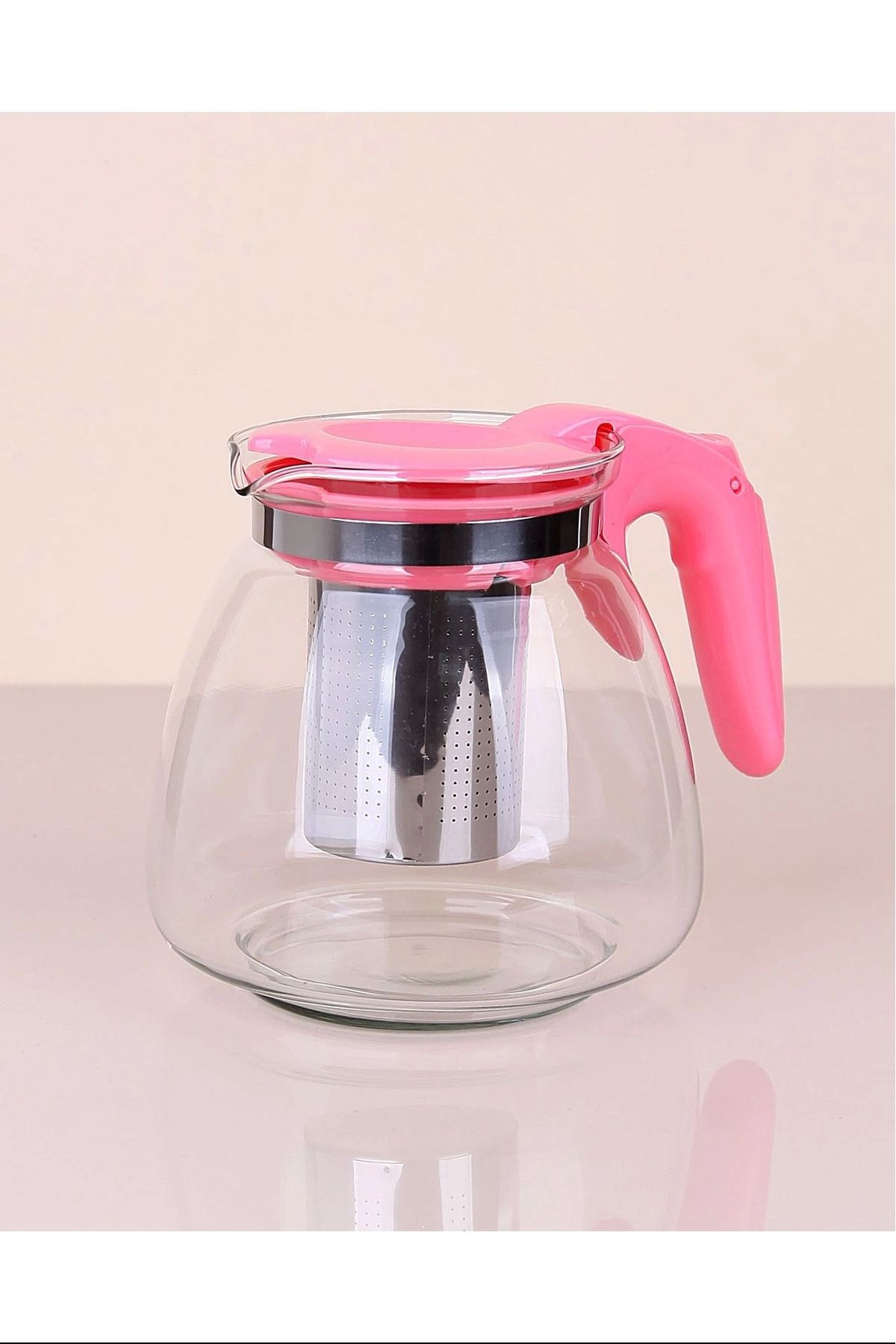 PRATİKOBA 14 cm 1100 Ml Cam Demlik Royaleks-CLKN-1405