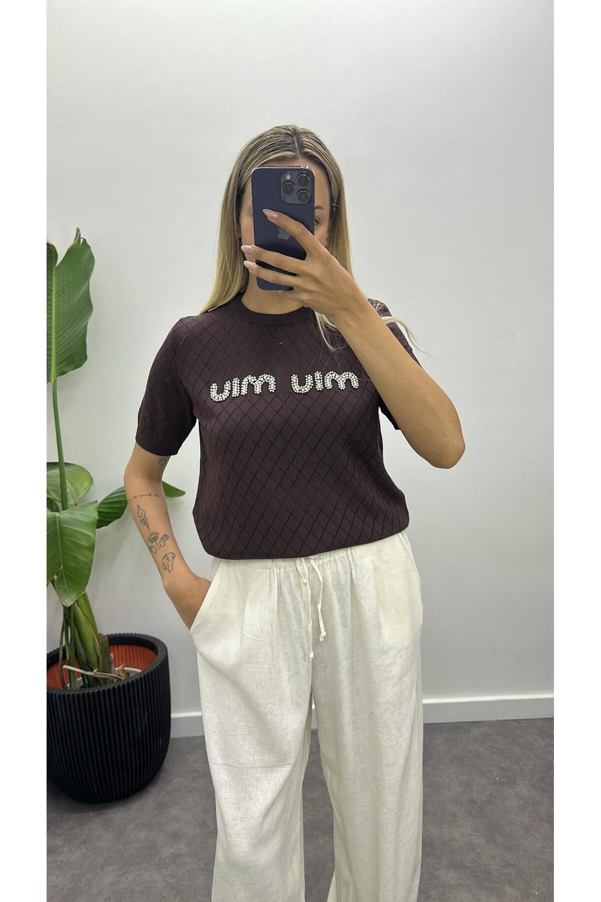 Acar Boutique Merserize Triko Bluz