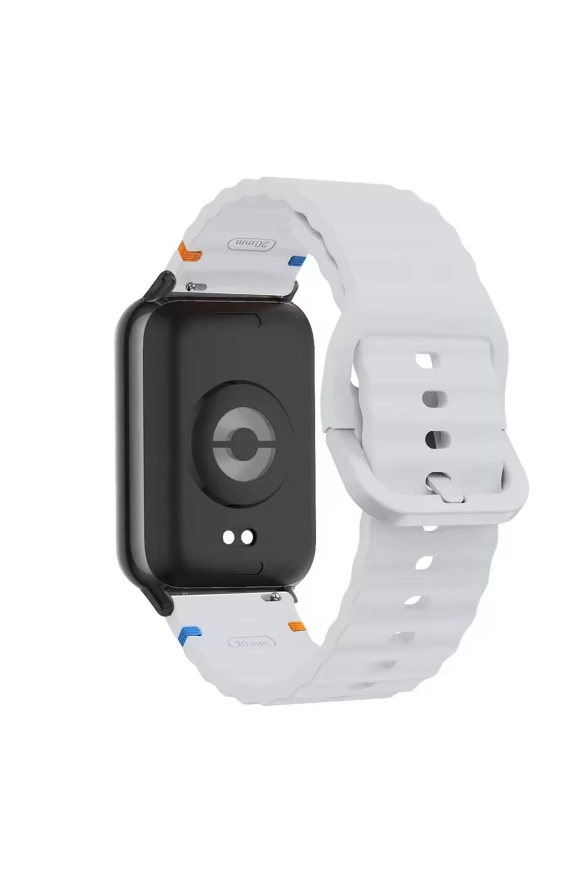 Dmay Amazfit Bip S / Bip Lite / Bip U / Bip U Pro Uyumlu Tokalı Silikon Kordon 20MM