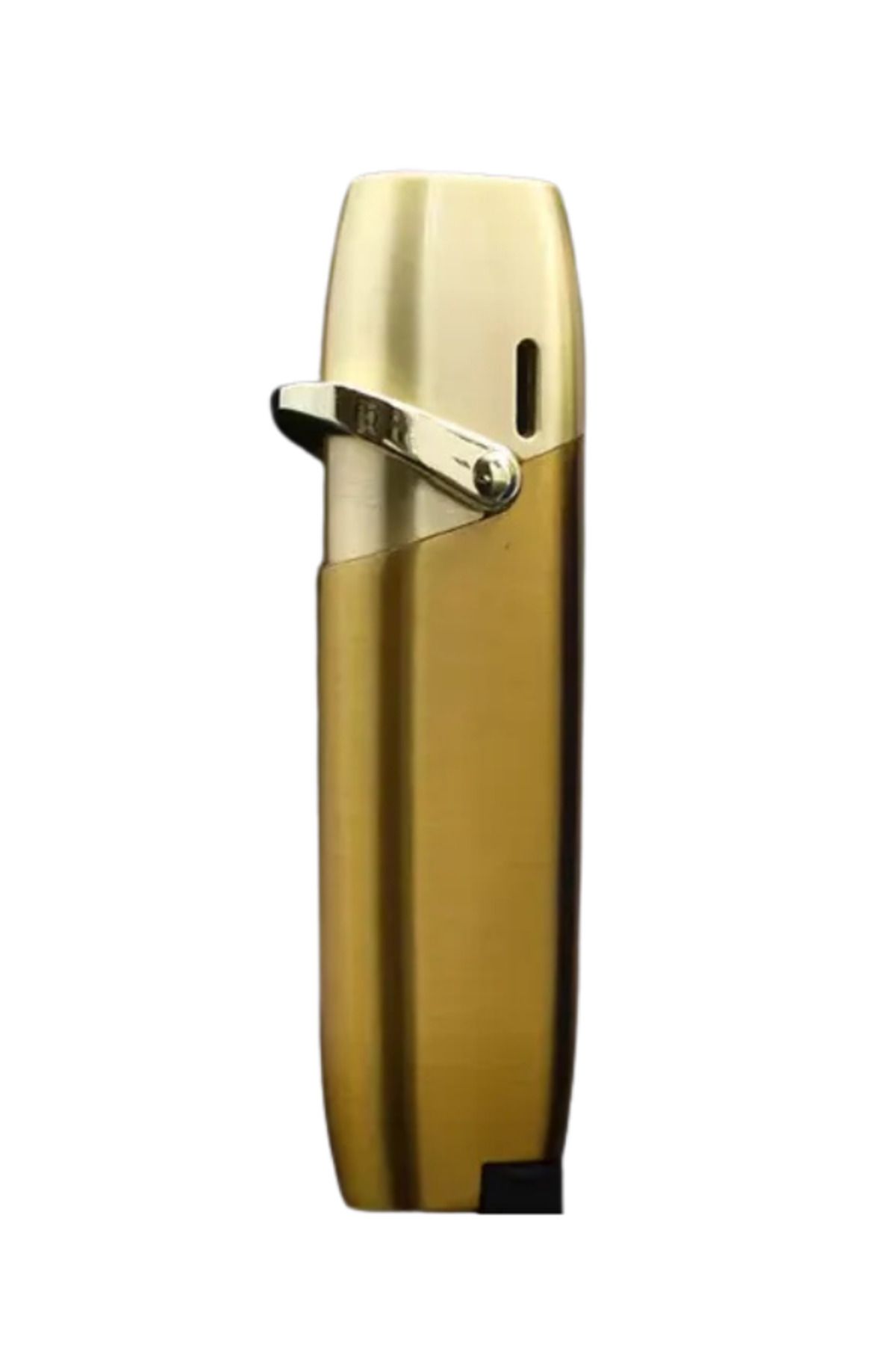PremiumQuality Tek Torch Pürmüz Gold Metal Puro Çakmağı