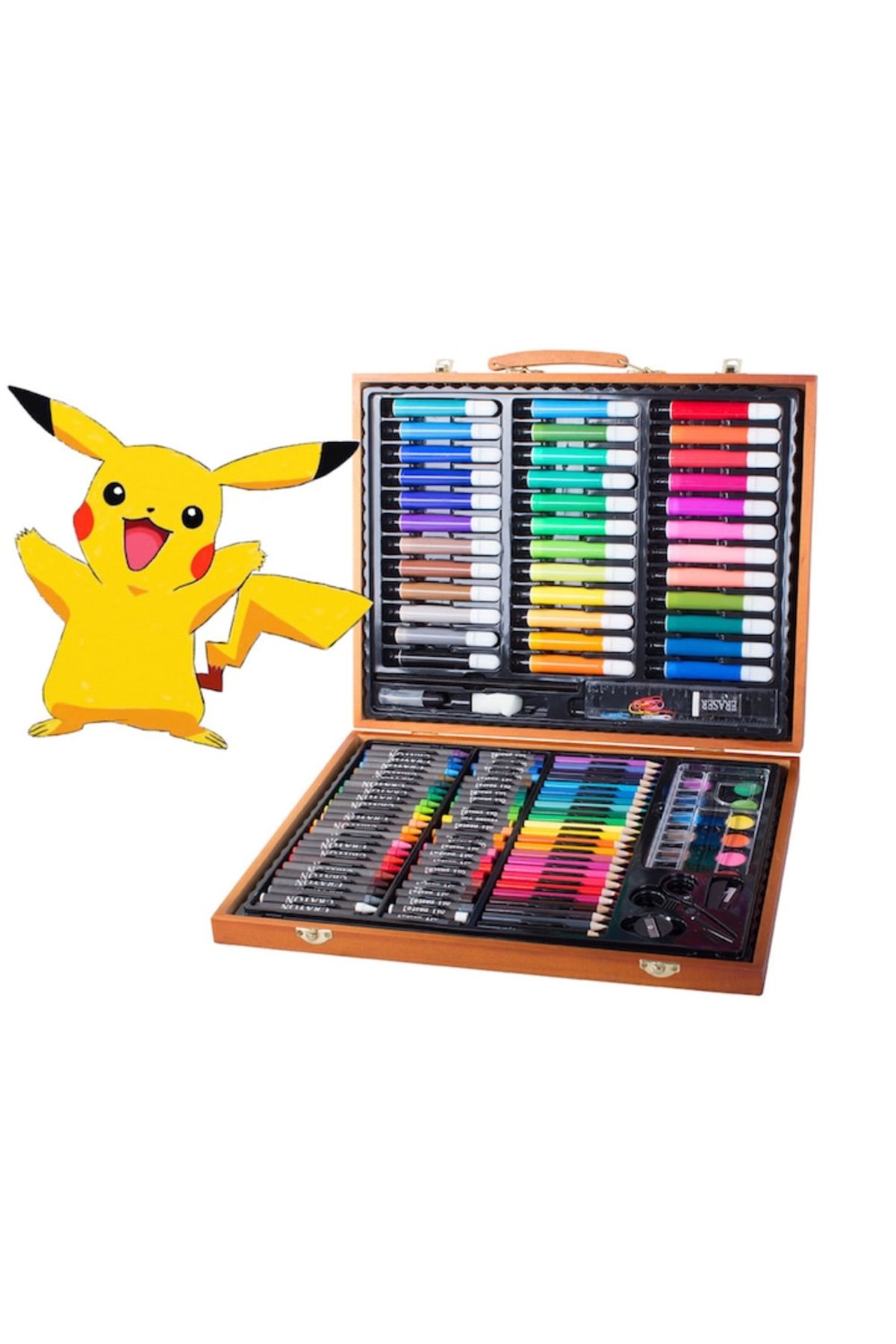 varioshop-VarioShop® Complete Drawing and Painting Set for Children, 150 Elements, Storage Case 4