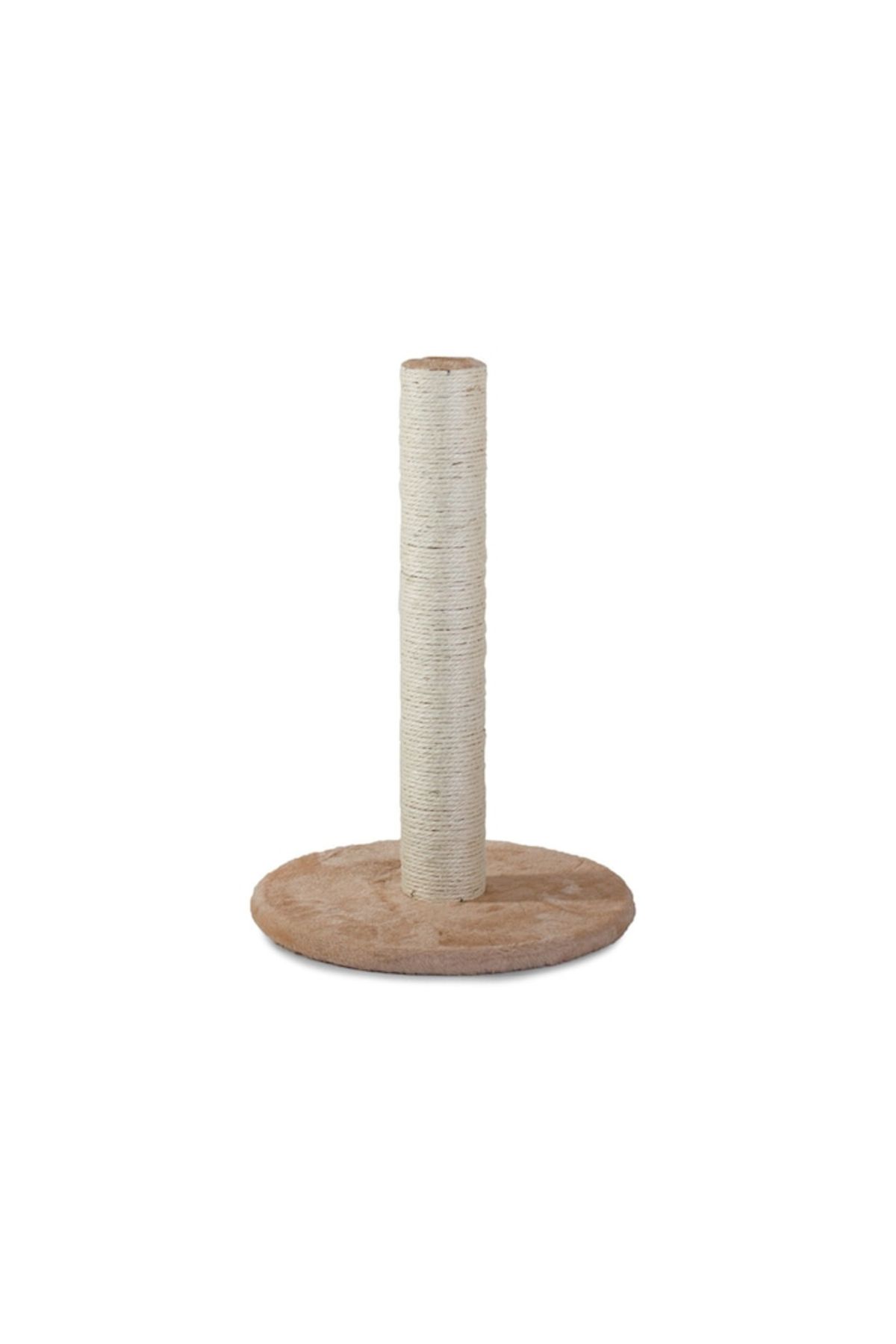 varioshop-VarioShop® cat play and scratching post set, plush ball, soft base, sturdy construction 6