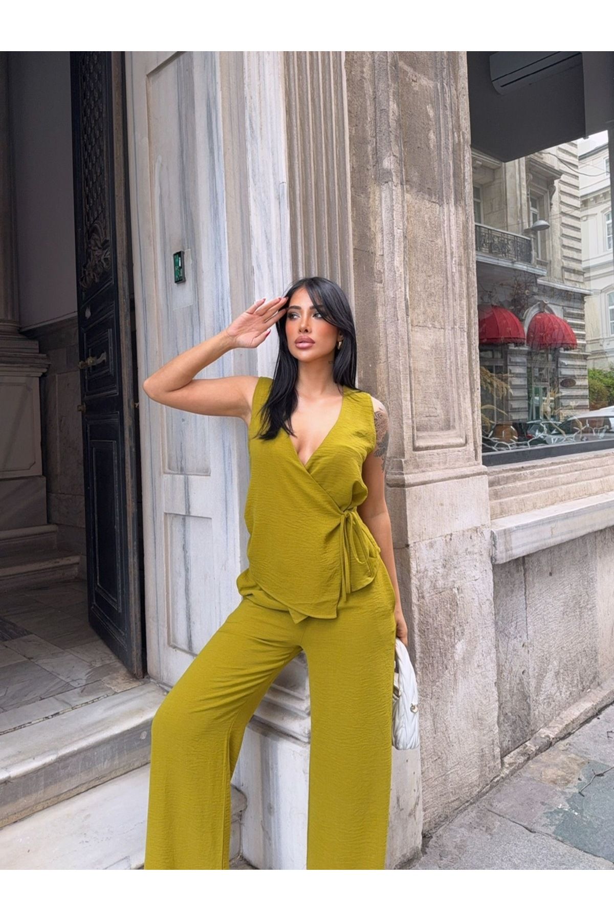 Ekim Store Yandan İp Bağcıklı Takım