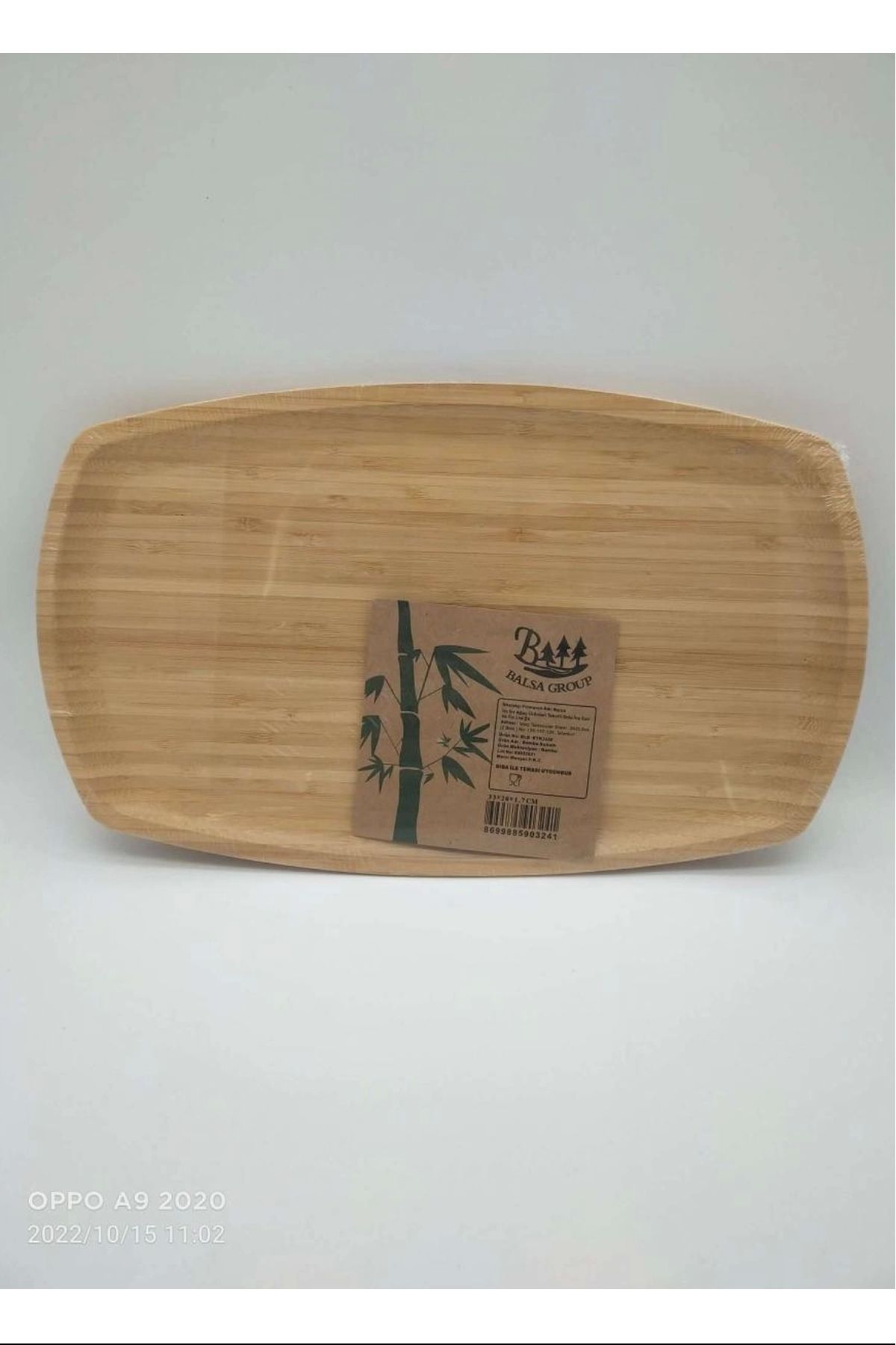 PRATİKOBA Bambu Kayık Sunum 33x20 Cm Royaleks-BLS KYK3320