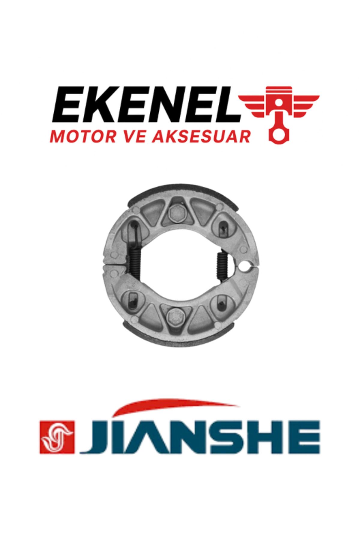 JIANSHE Yamaha Cygnus-RS Arka Fren Balatası | Jianshe Marka Yüksek Performans Balata
