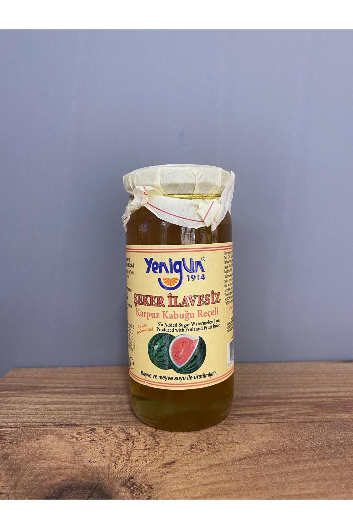 R.GÜLTEKİN YENİGÜN ŞEKER İLAVESİZ KARPUZ KABUĞU REÇELİ 290 GR