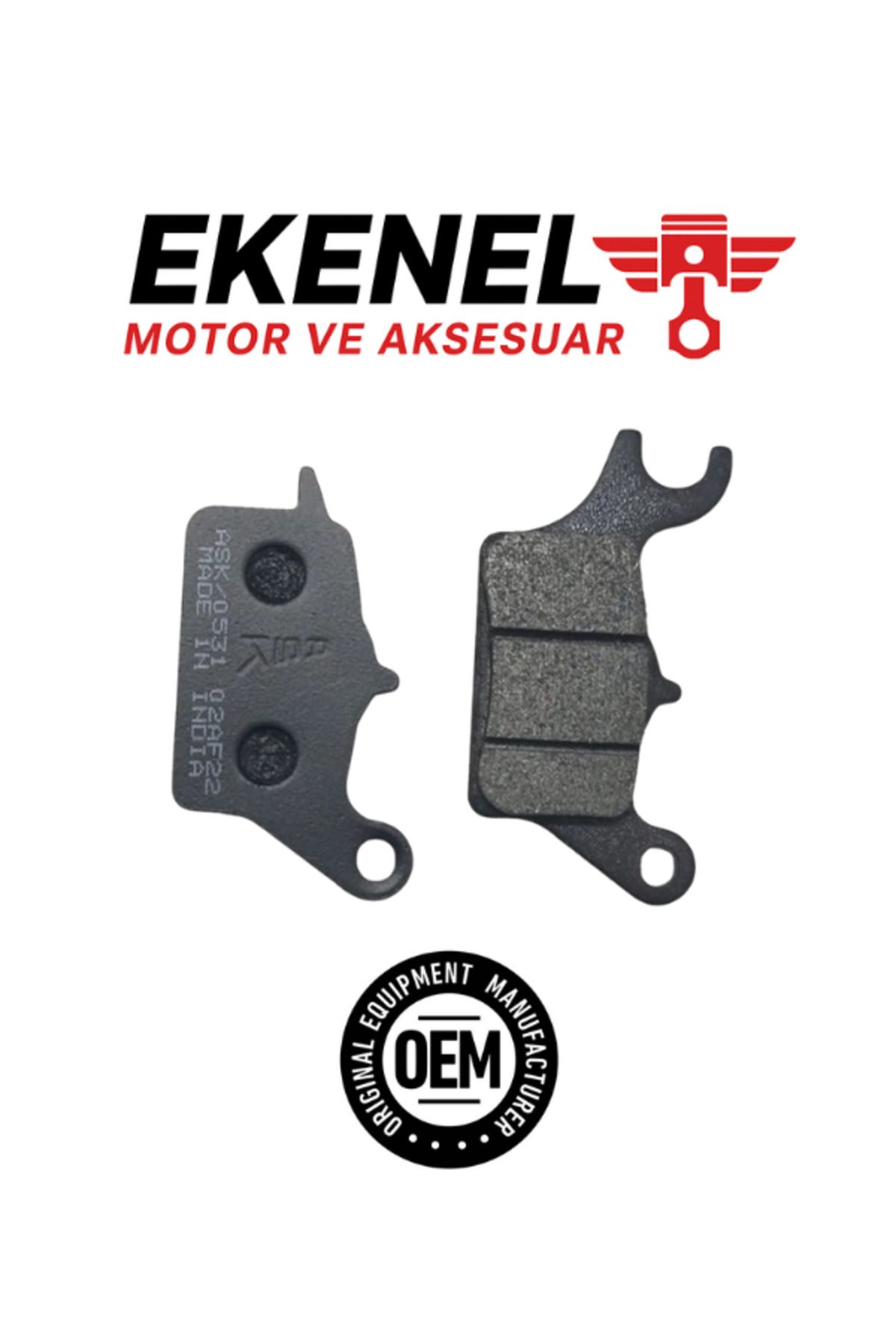 OEM Honda DİO110 Ön Disk Fren Balatası OEM | Güçlü ve Sessiz Frenleme