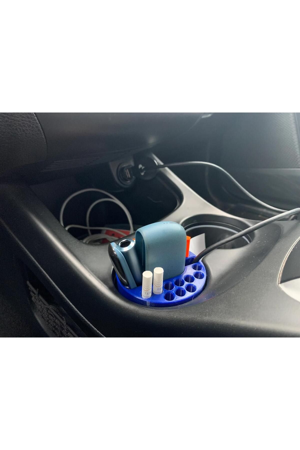 just3dprintings Araç İçi Organizer Stand – IQOS Iluma Uyumlu