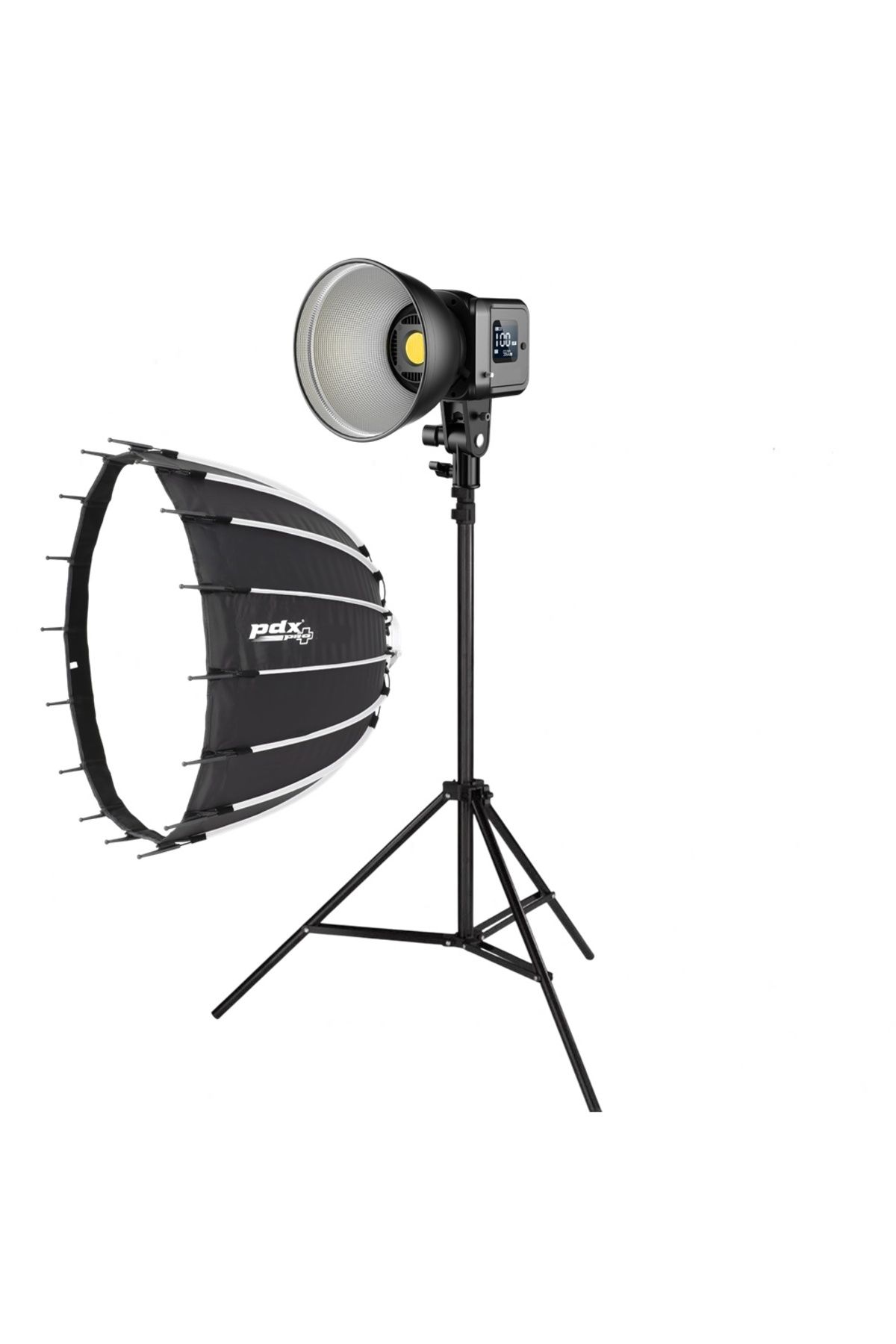 PDX SD80D Bi-Color LED Işık, Ayaklı, Softbox lı Set