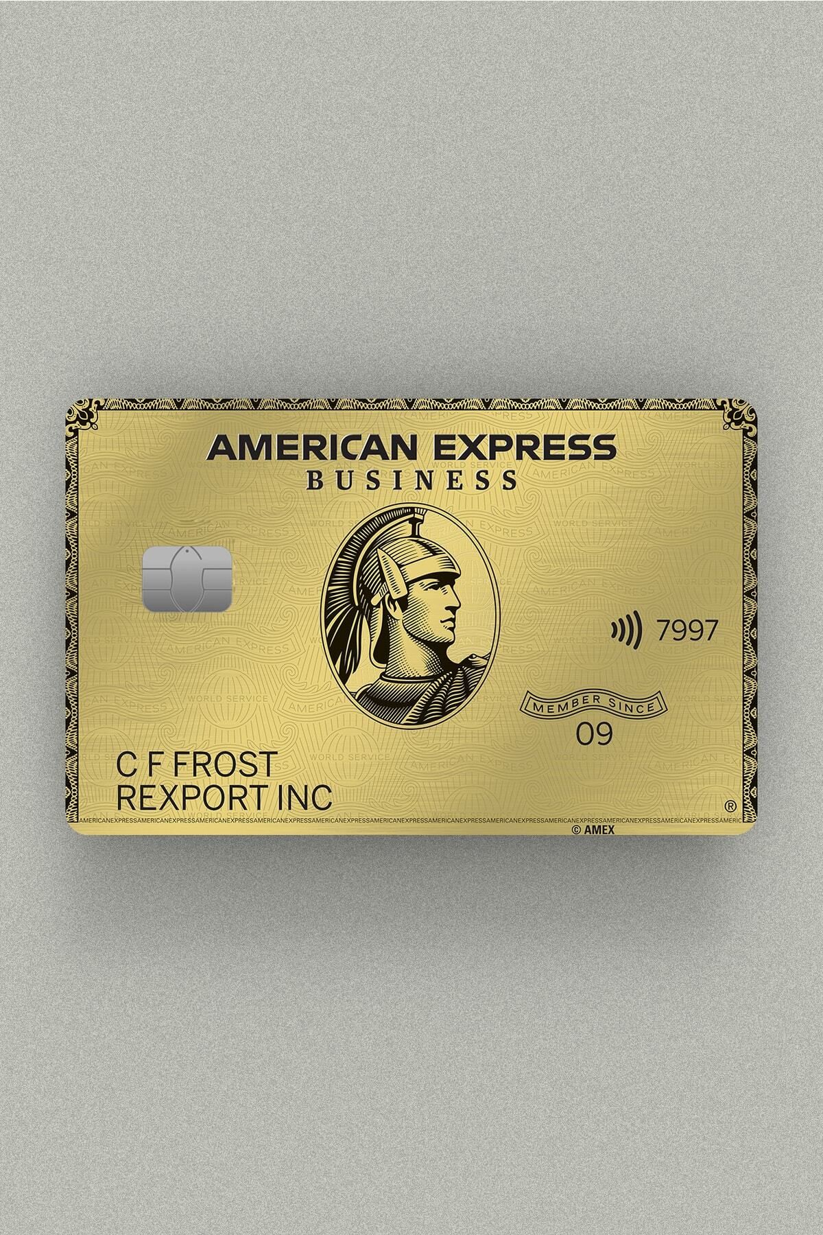 Huggy Craft American Express Gold (Business) Kredi Kartı & Akbil Sticker Kaplama