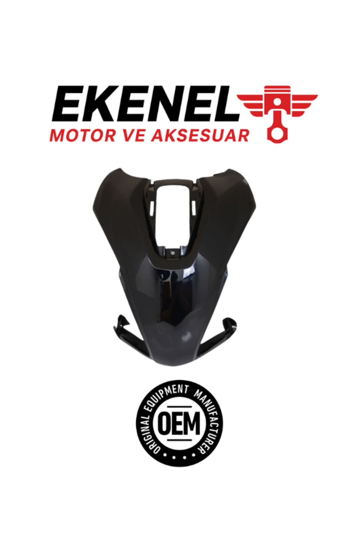 OEM Honda DİO110 Ön Göğüs Siyah OEM | Gövde Uyumlu Ön Panel