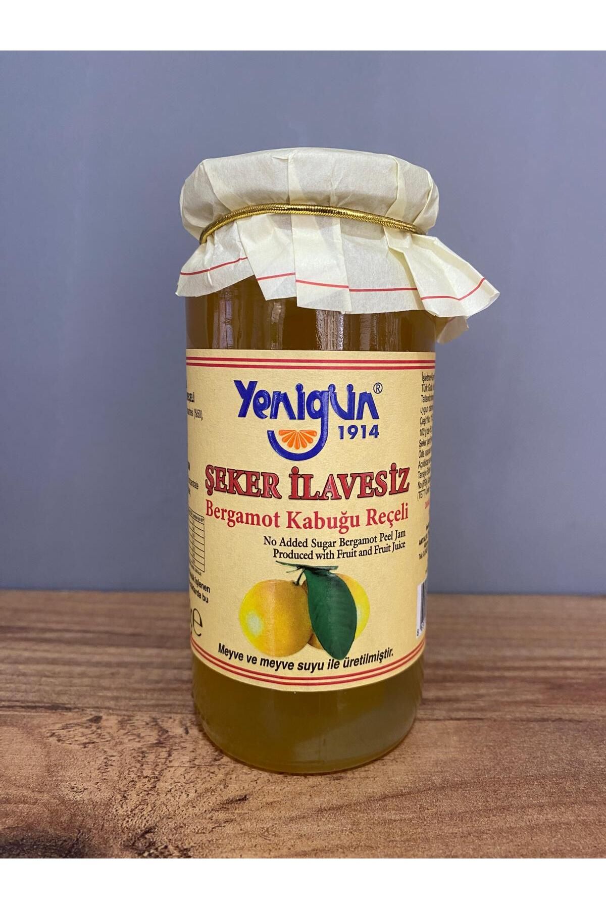 R.GÜLTEKİN YENİGÜN ŞEKER İLAVESİZ BERGAMOT KABUĞU REÇELİ 290 GR