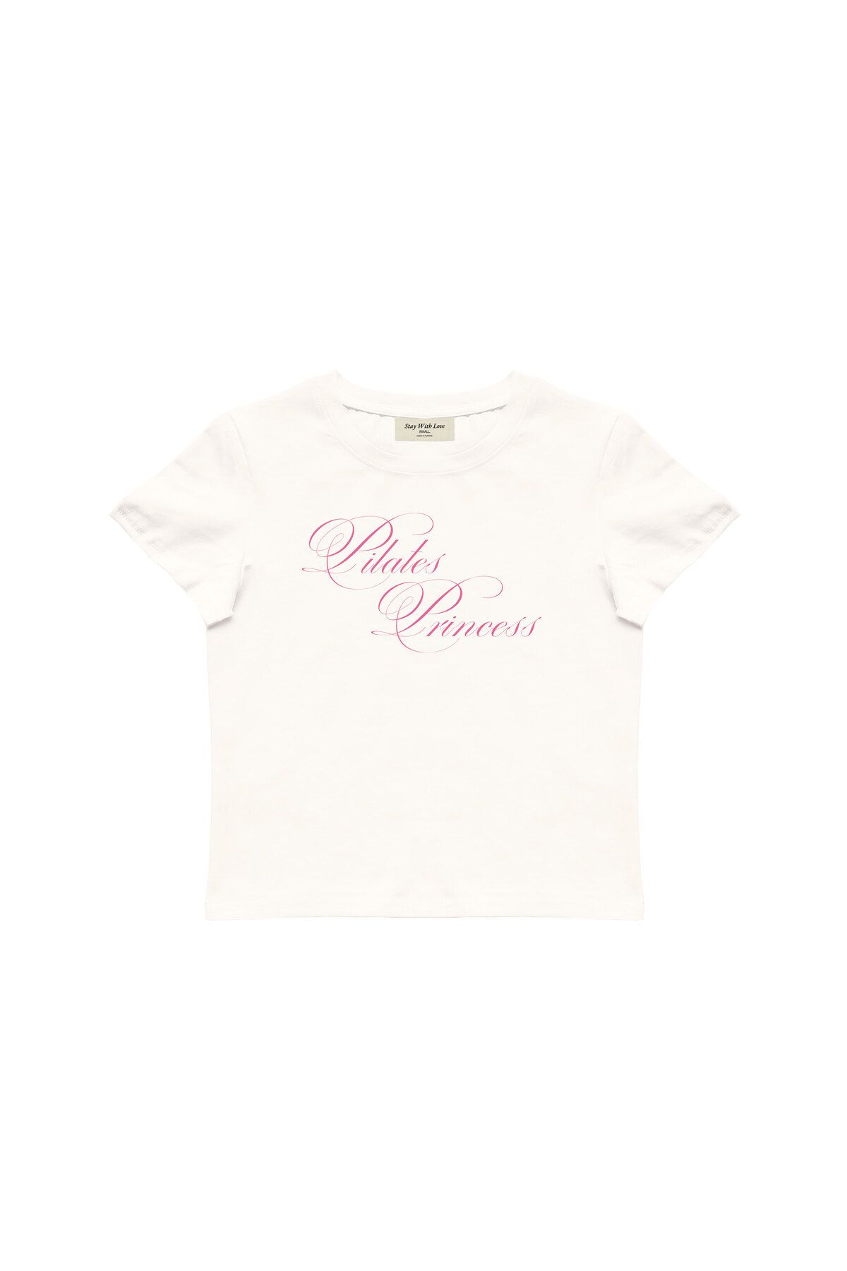 lethestudios Pilates Princess Baby Tee Crop Top