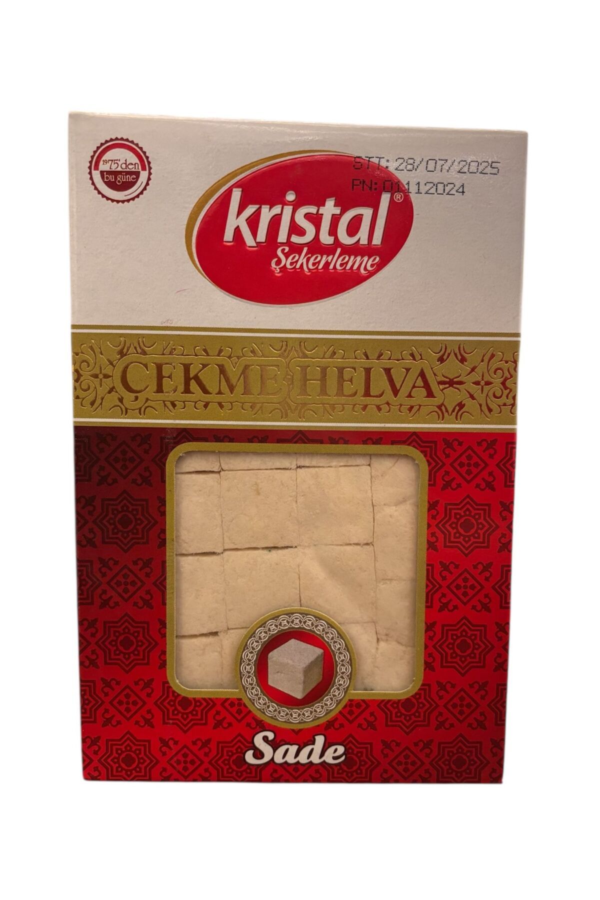 DENİZLİ KURUYEMİŞ Sade Çekme Helva 250gr