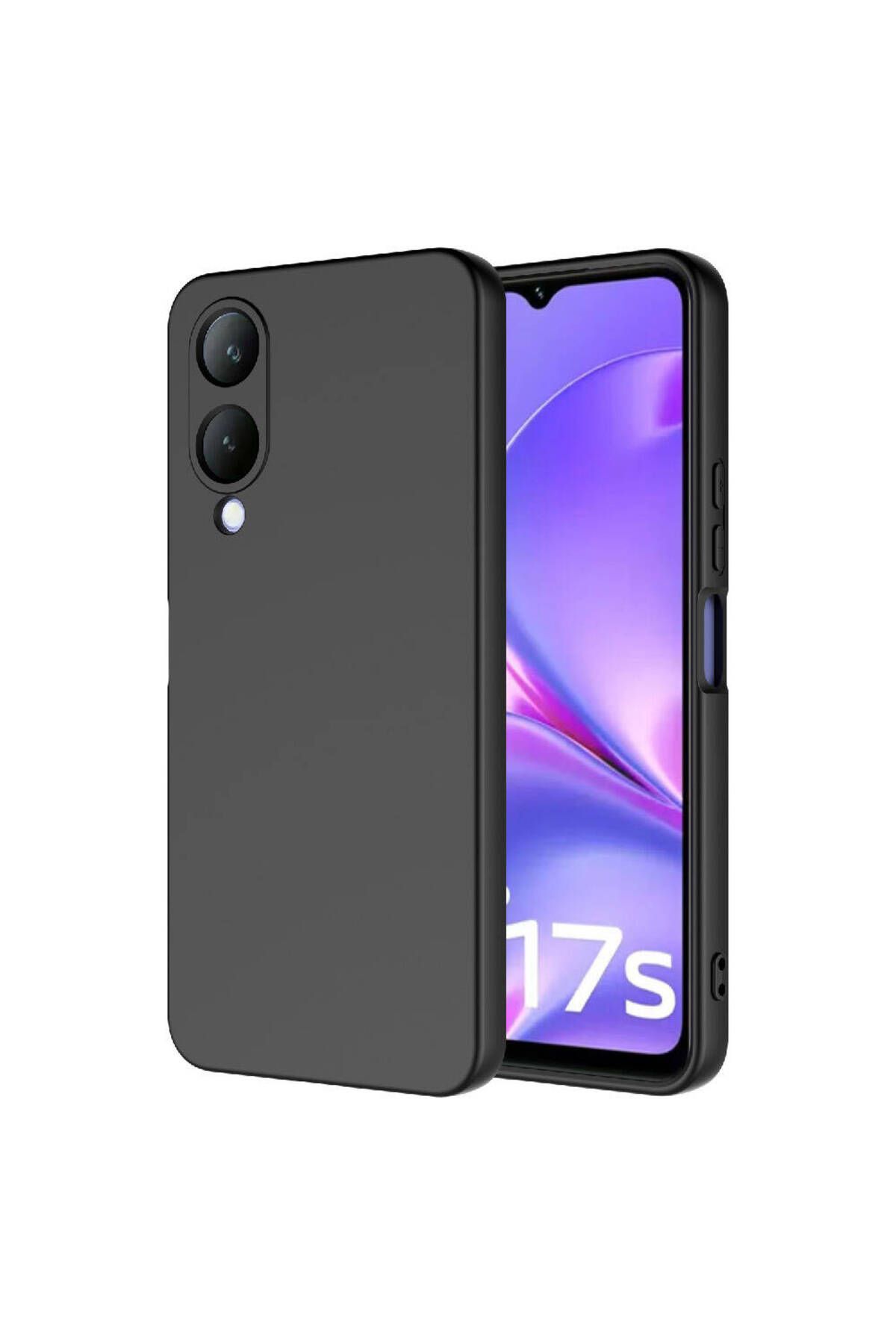 halkhouse Vivo Y17S Kılıf Renkli Esnek Kırılmaz Yüksek Koruma Silikon Marra Kapak