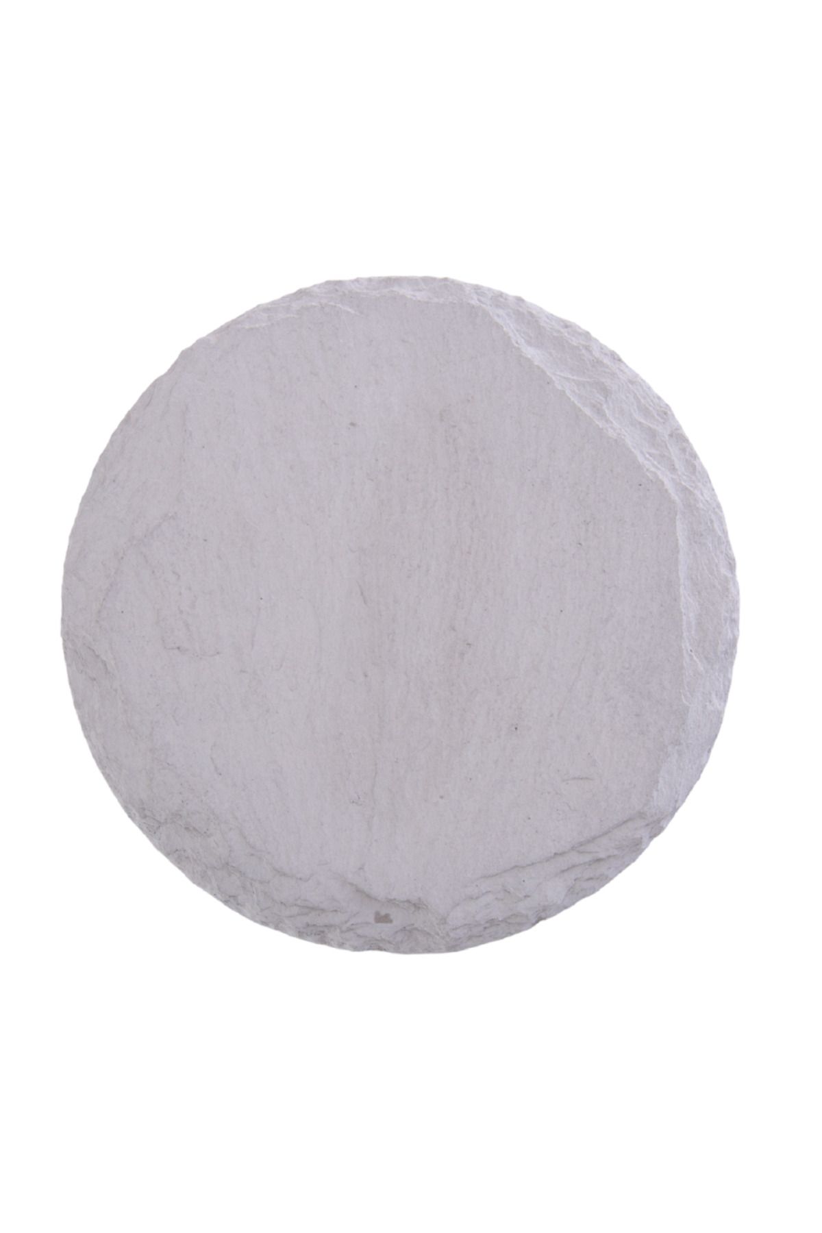 Ovebu Yuvarlak Naturel Beton Bardak Altlığı