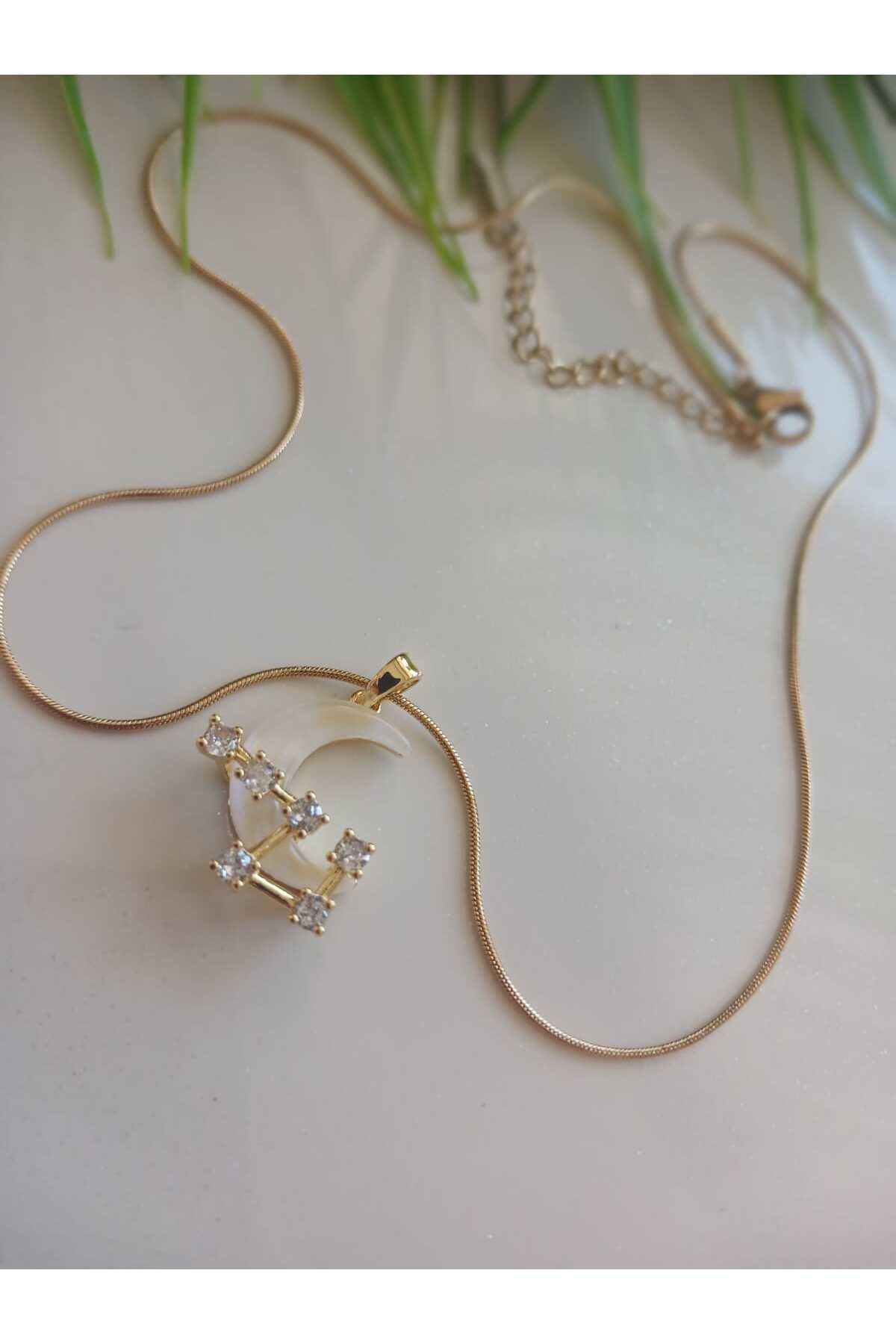 Jewerly Çelik taşlı kolye