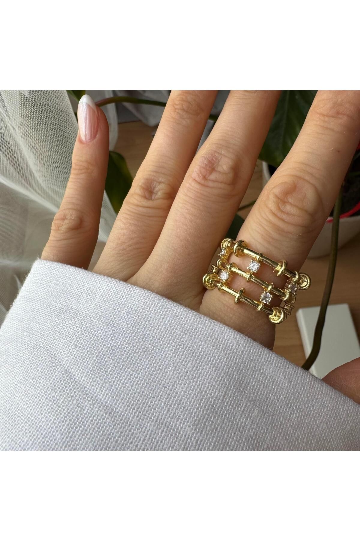 Venus Design Çelik Sophie Yüzük