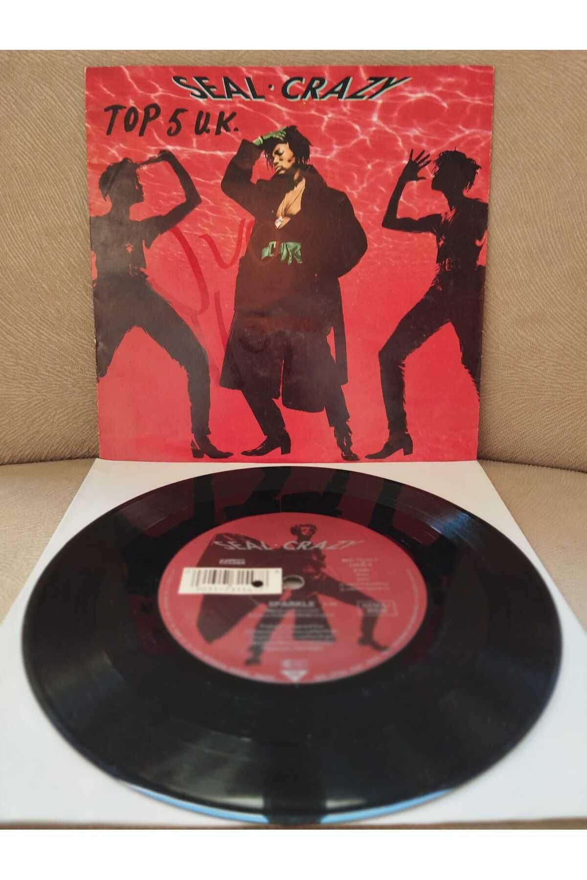 Plakperest SEAL - Crazy - 1990 Almanya Basım 45lik Plak-2.el
